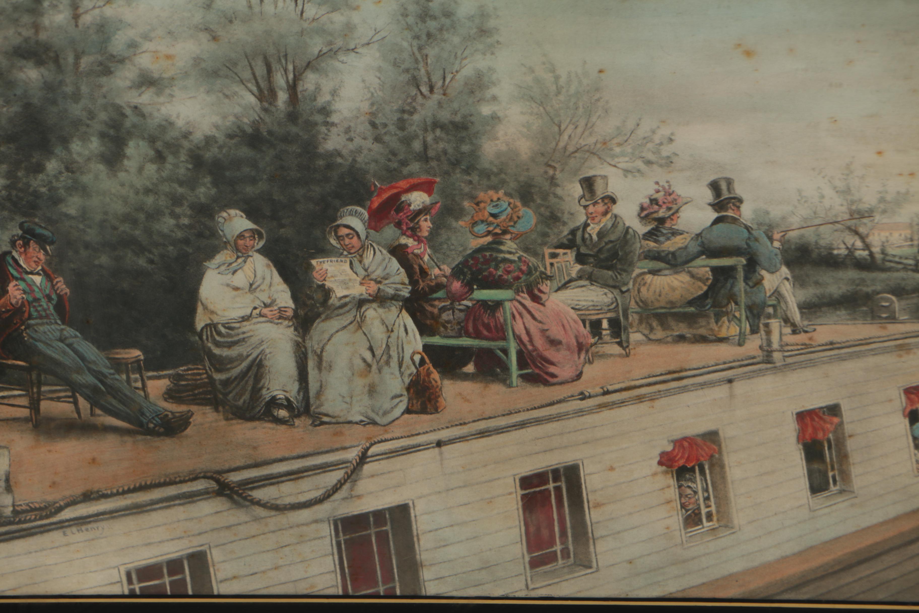 Aquatint Etching after Edward Lamson Henry