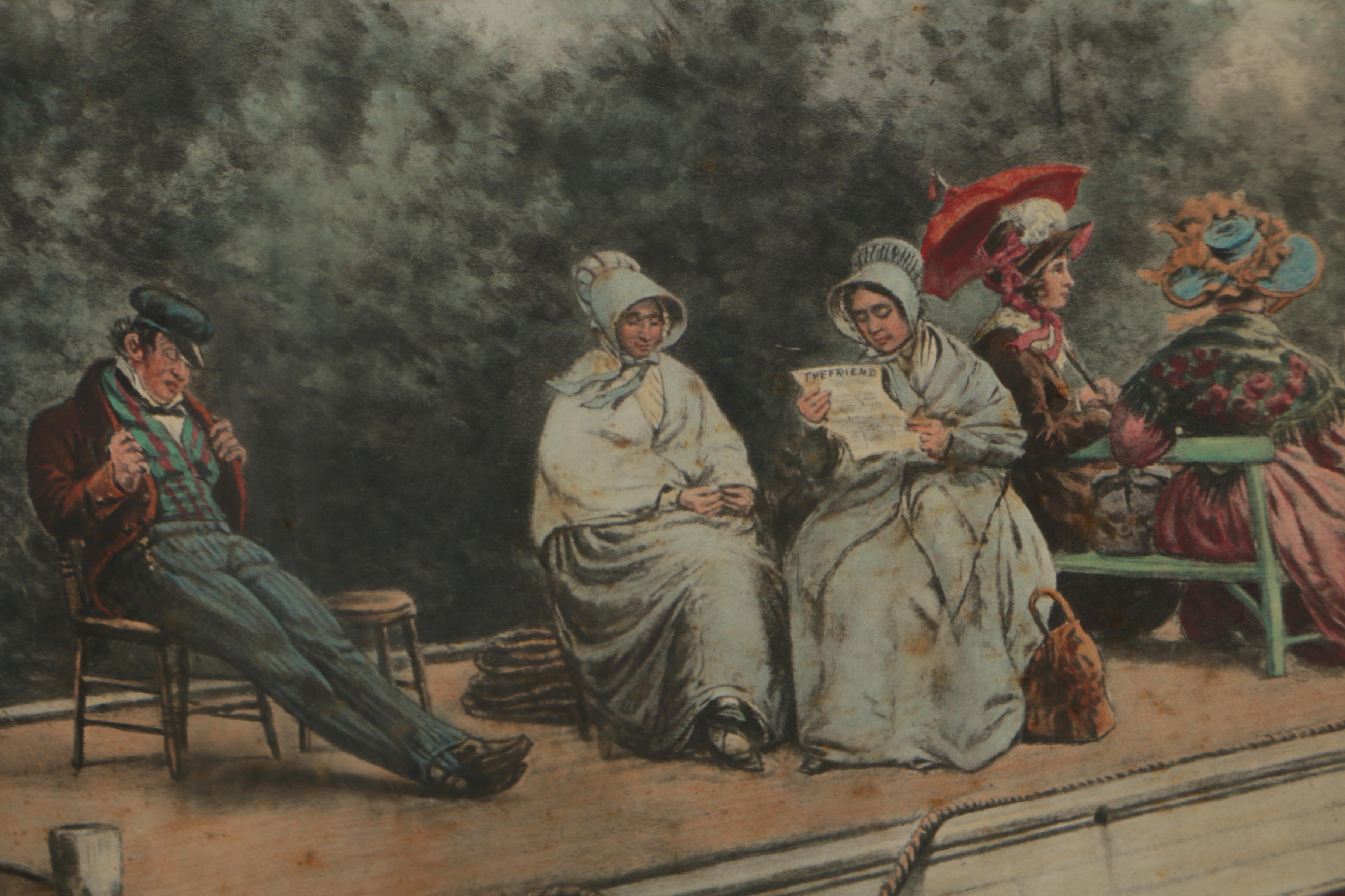 Aquatint Etching after Edward Lamson Henry