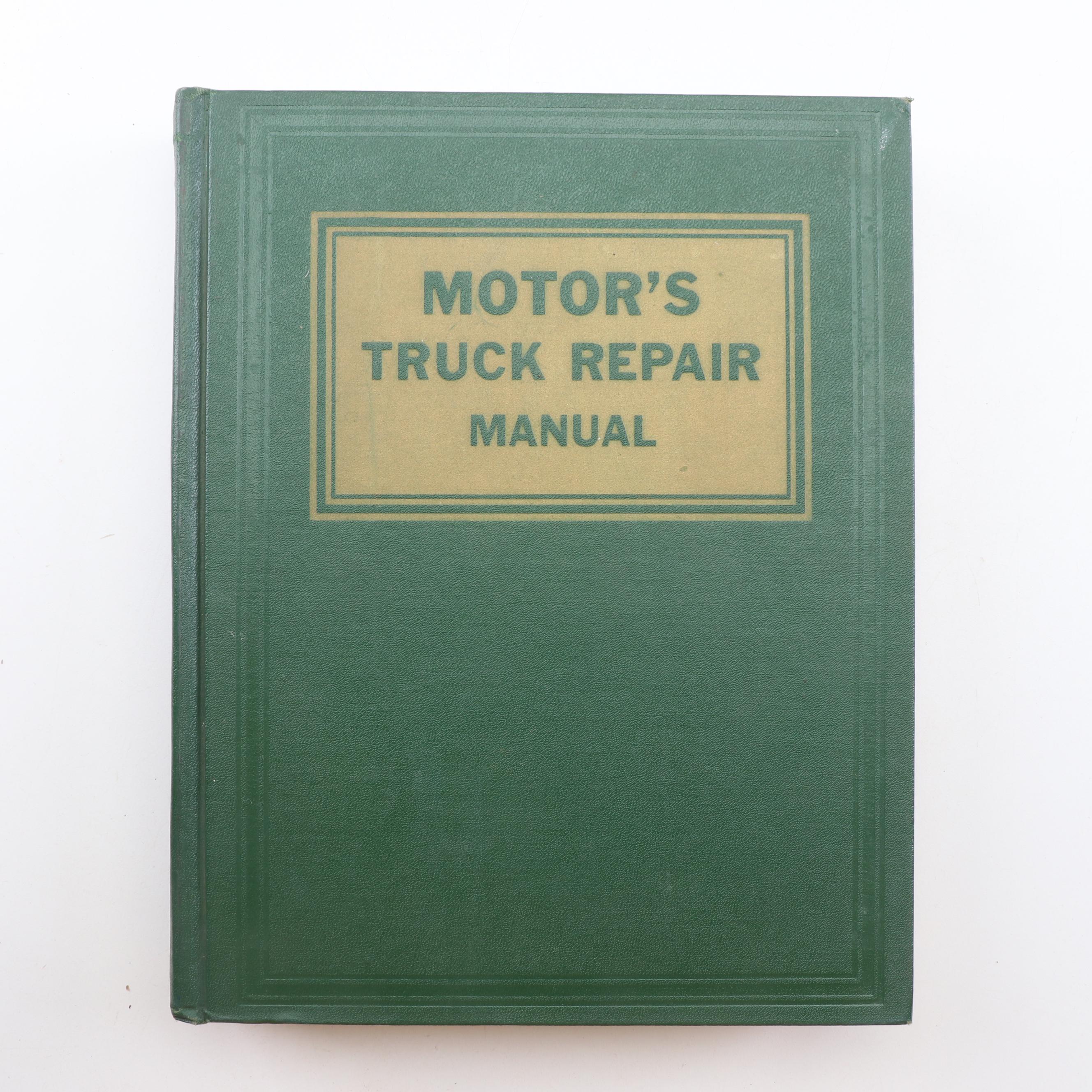 Vintage Motor Vehicle Manuals Including Land Rover, Renault, and More