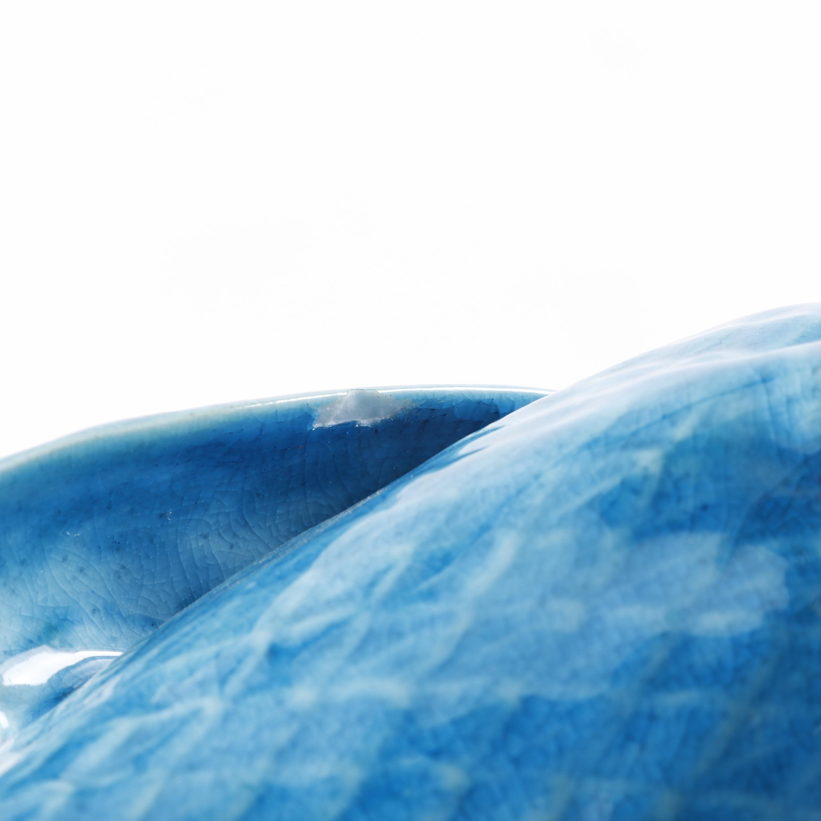 Chinese Hand Painted Ceramic Duck Figurines