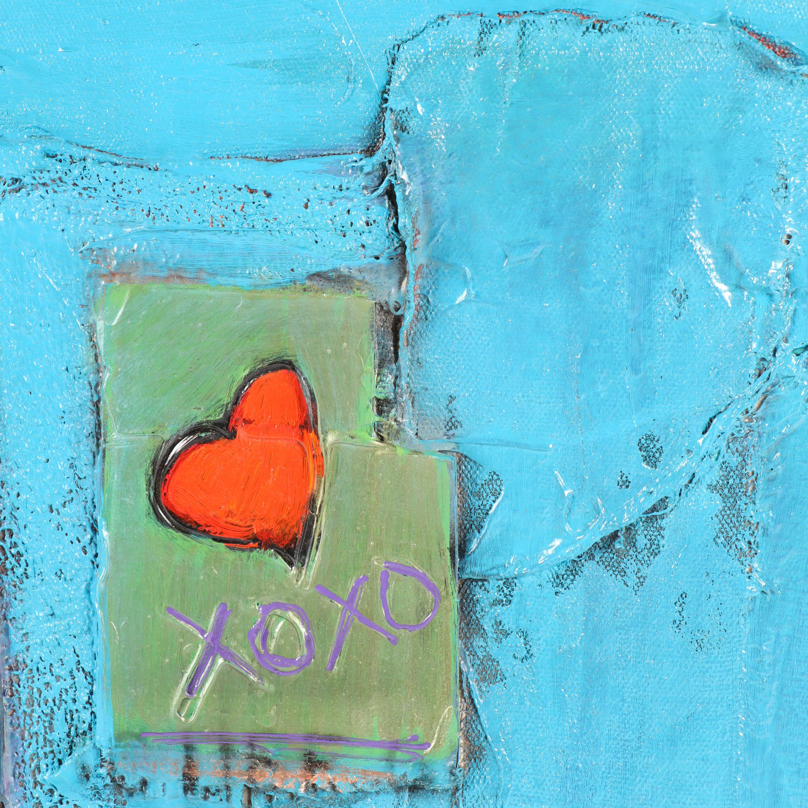 William Debilzan Acrylic Painting "2 as 1"