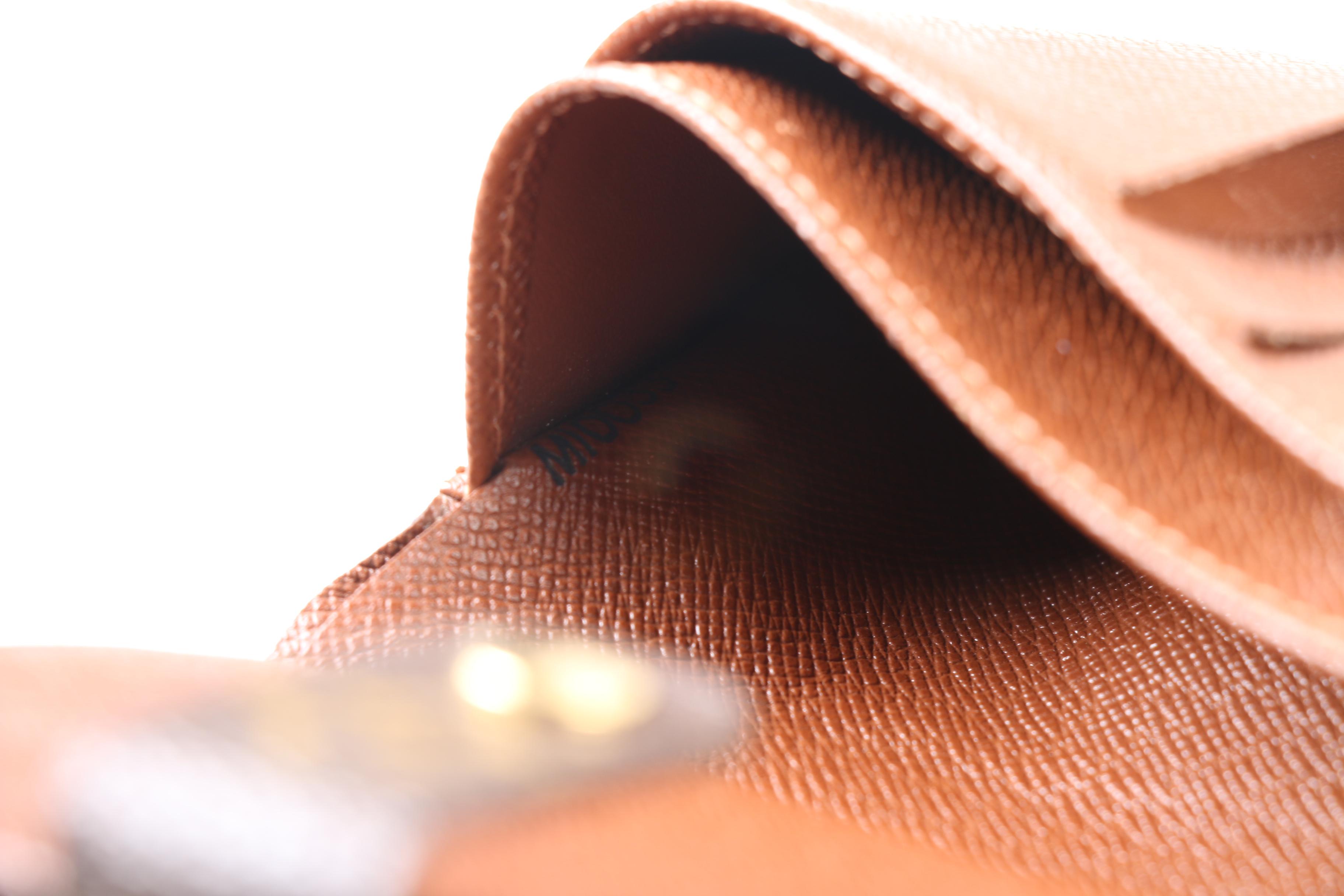 Louis Vuitton Paris Monogram Canvas Bifold Wallet with Kisslock Coin Purse