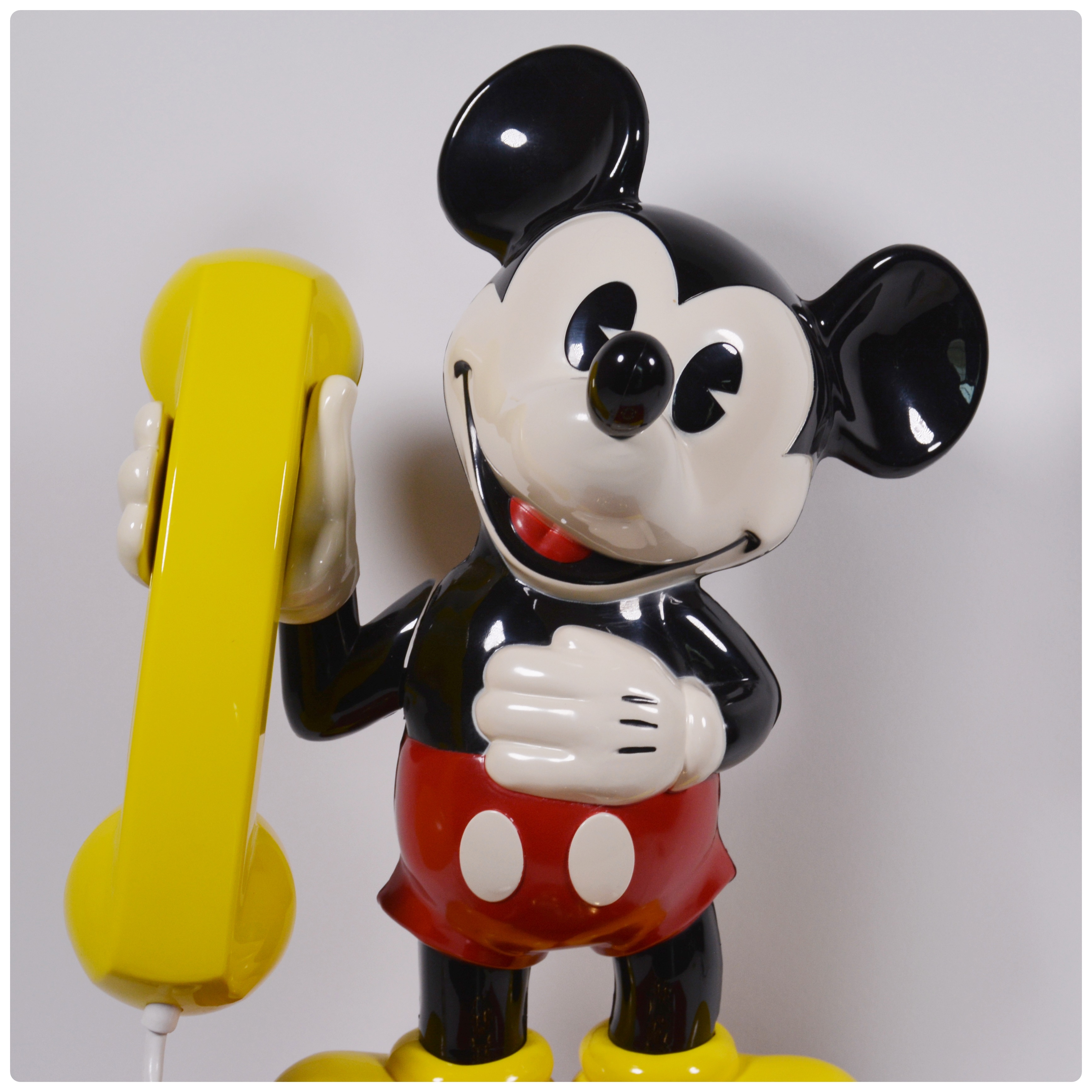 1976 Walt Disney Mickey Mouse Rotary Telephone