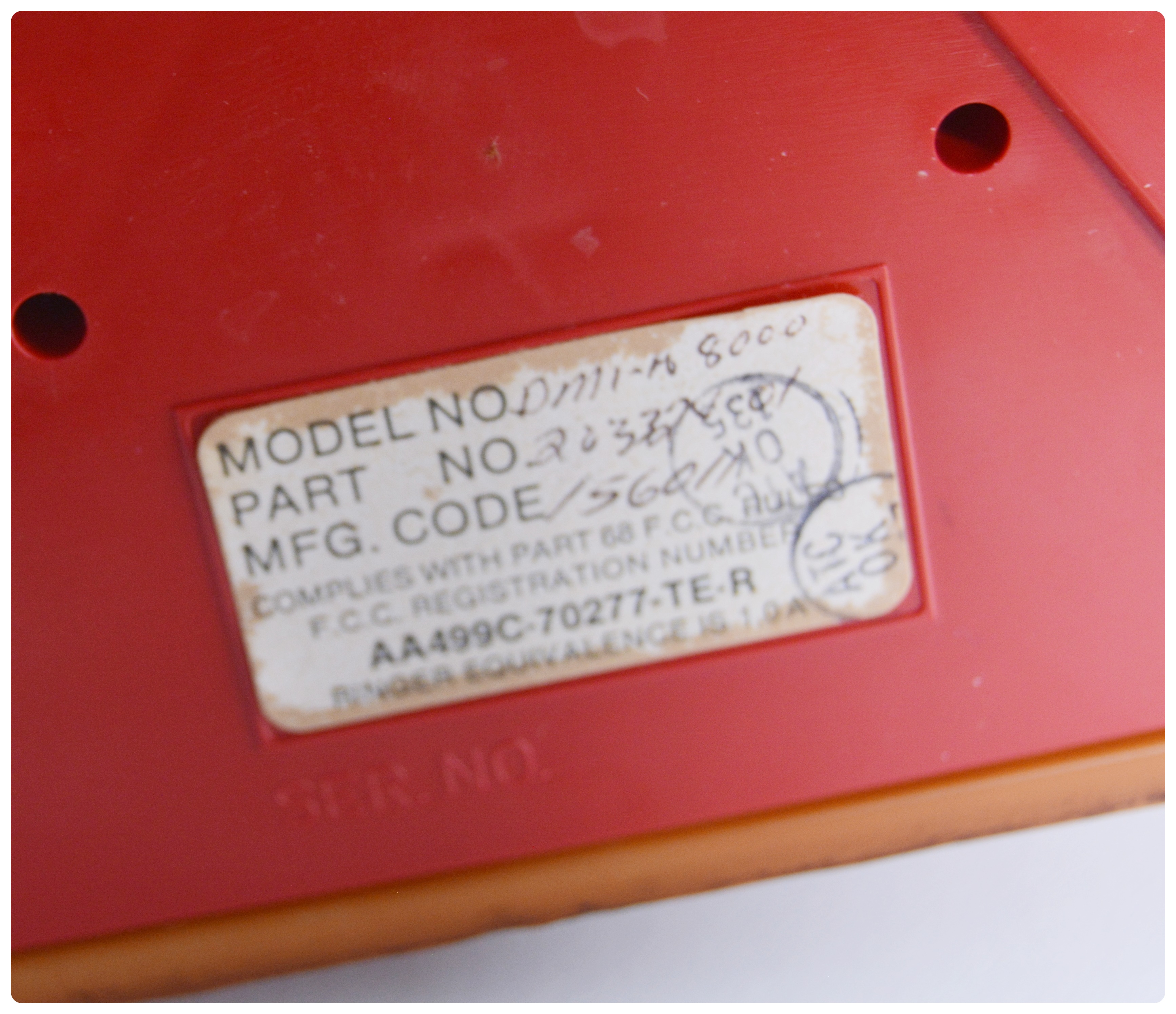 1976 Walt Disney Mickey Mouse Rotary Telephone