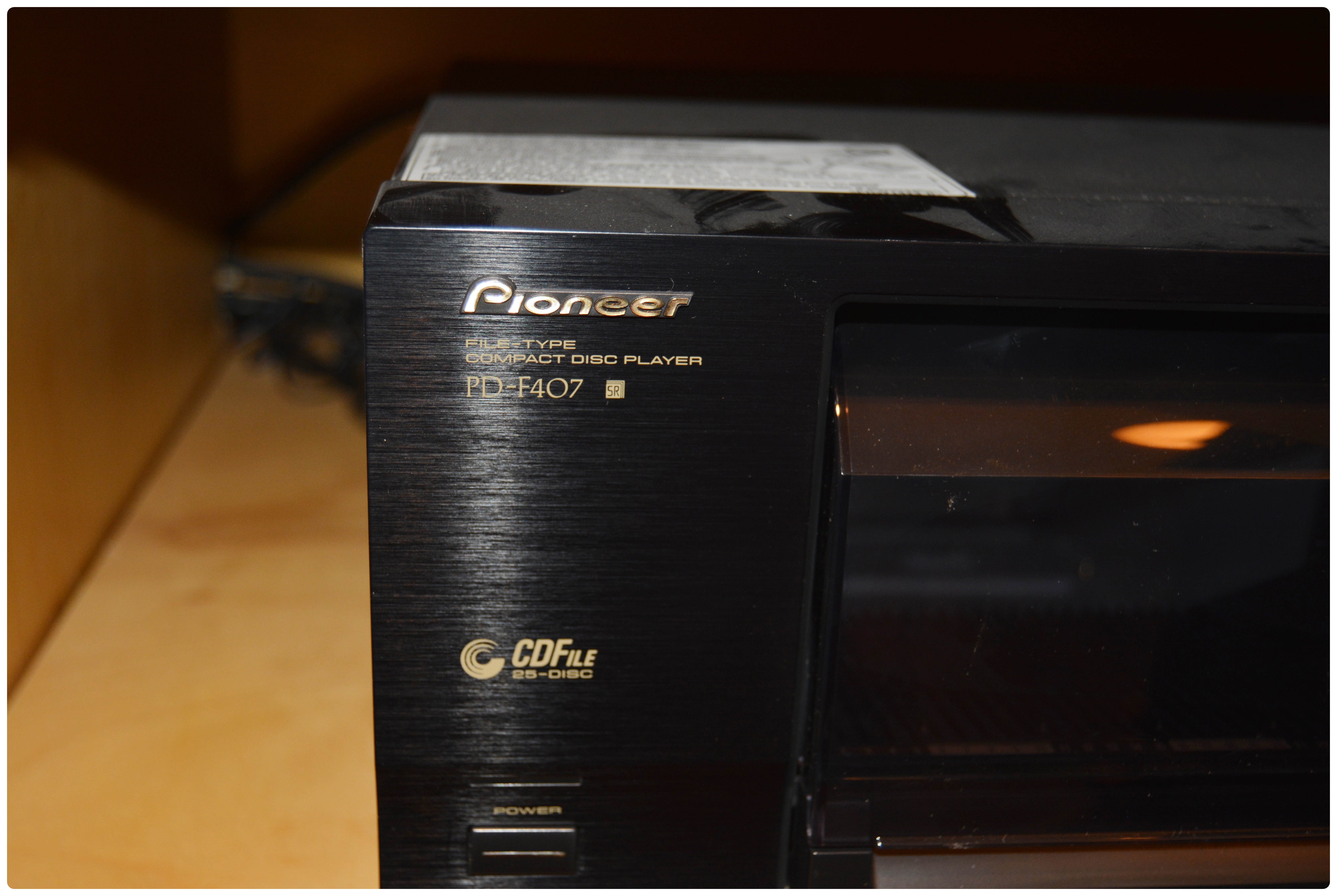 Pioneer 25 Disc CD Player, Pioneer Multi-Channel Receiver and Magnavox Player