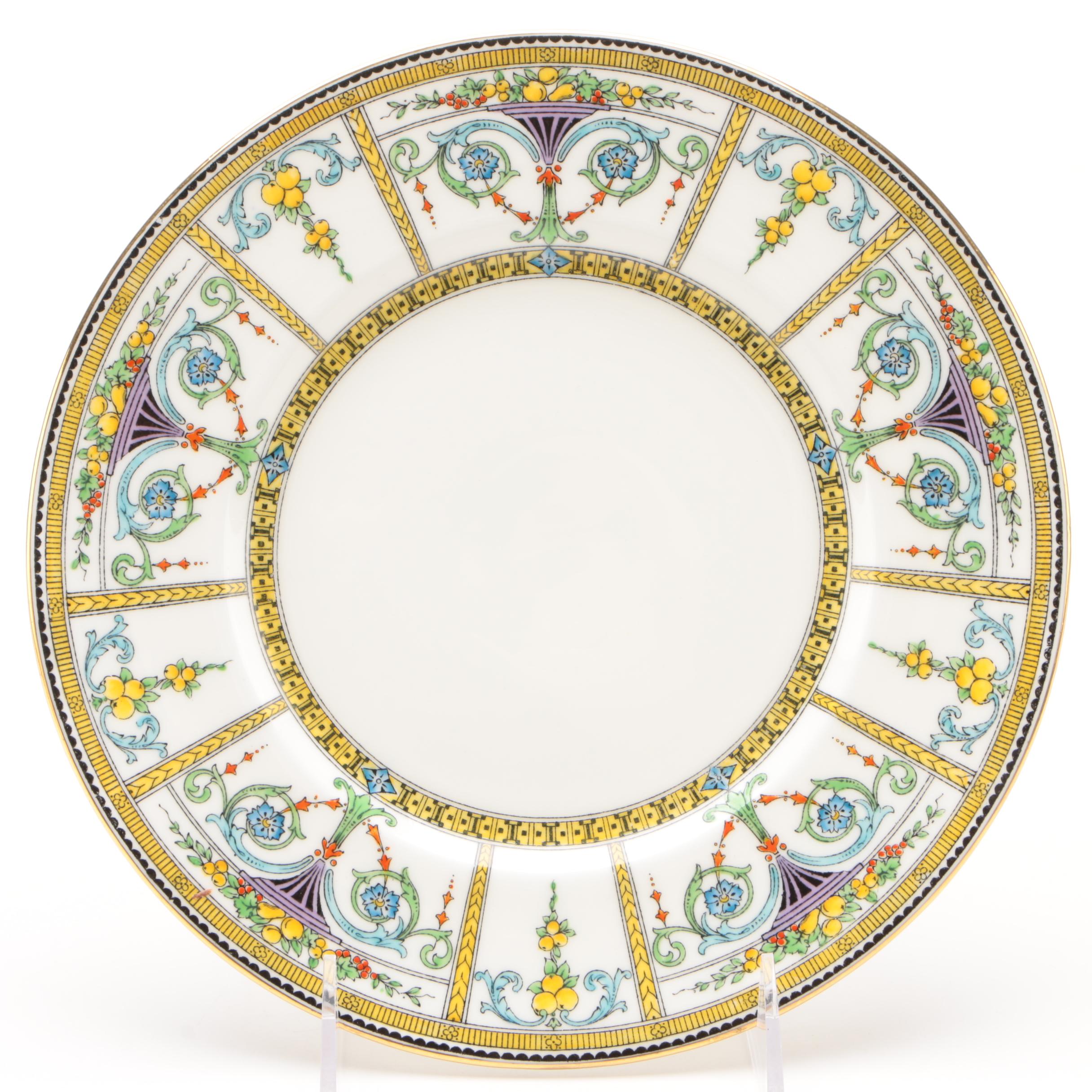 Minton Bone China Luncheon Plates, Circa 1912–1950