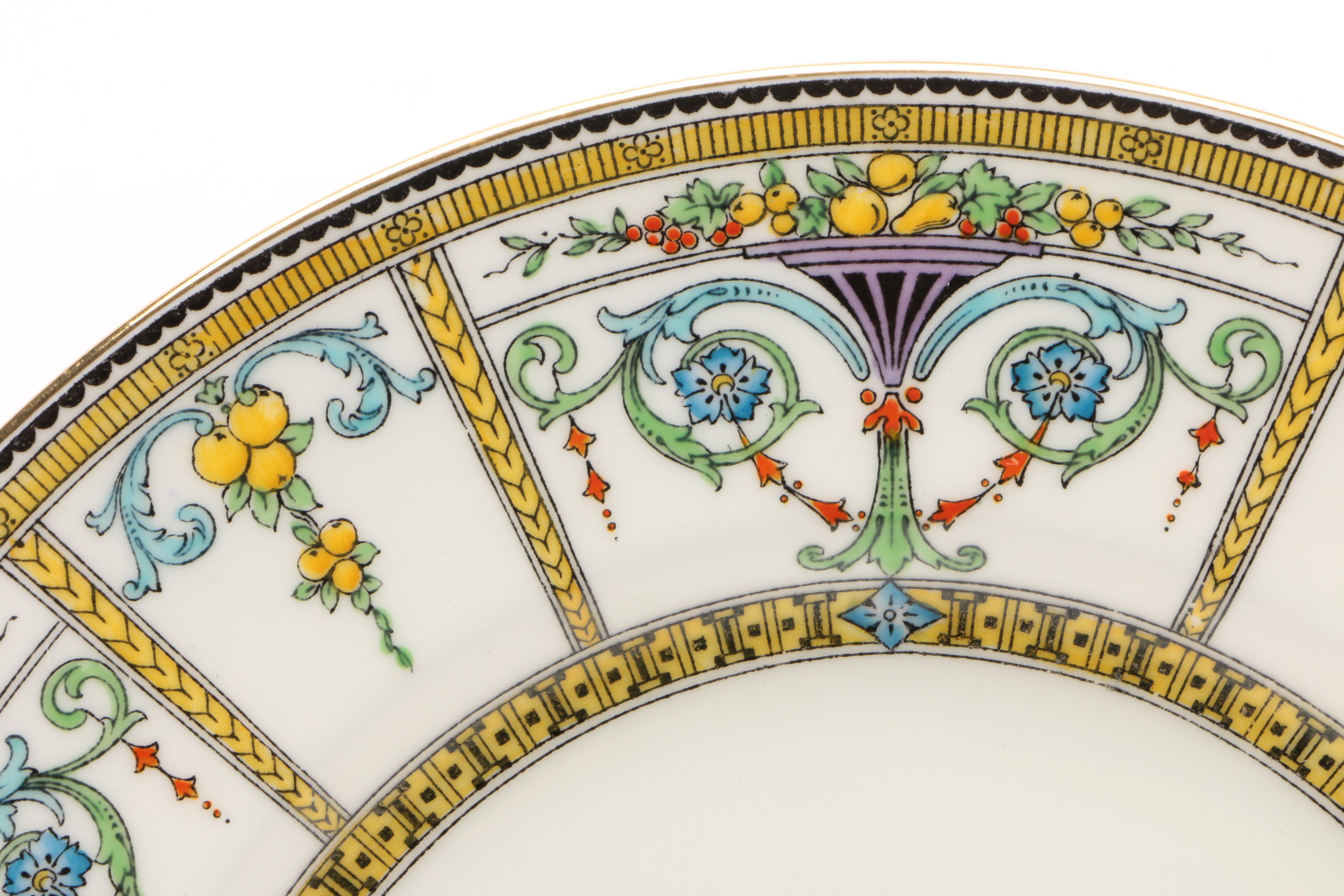 Minton Bone China Luncheon Plates, Circa 1912–1950