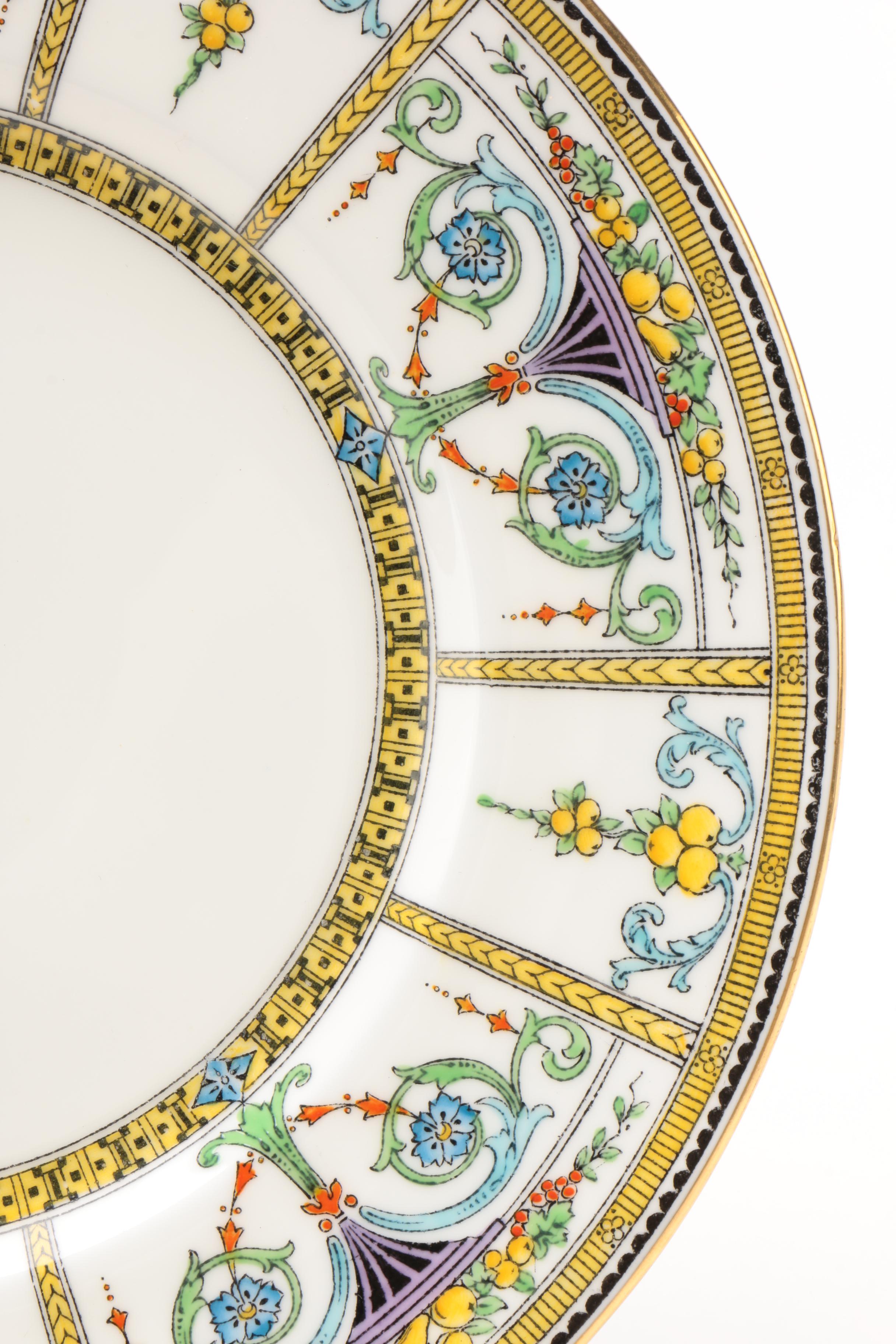 Minton Bone China Luncheon Plates, Circa 1912–1950