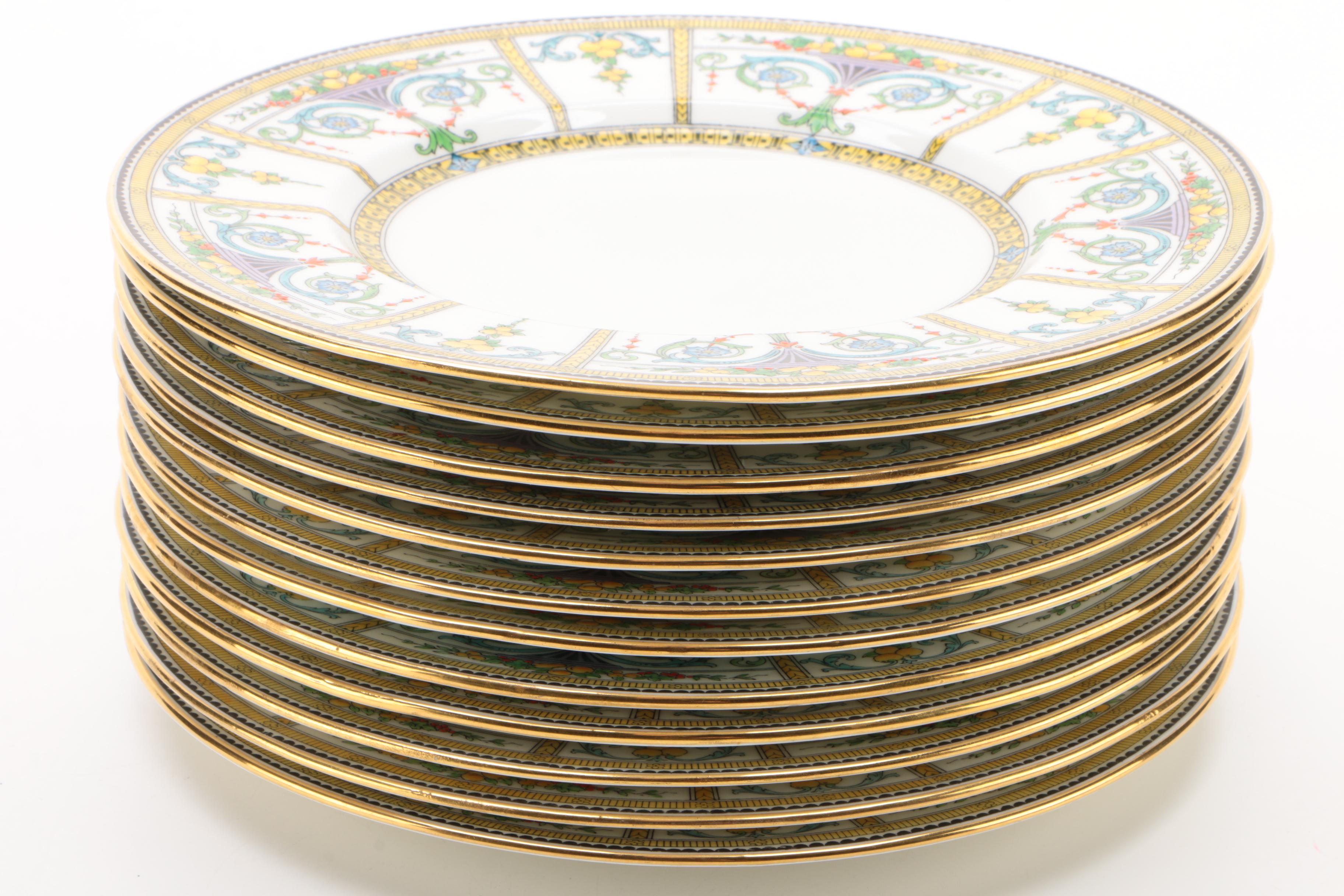 Minton Bone China Luncheon Plates, Circa 1912–1950
