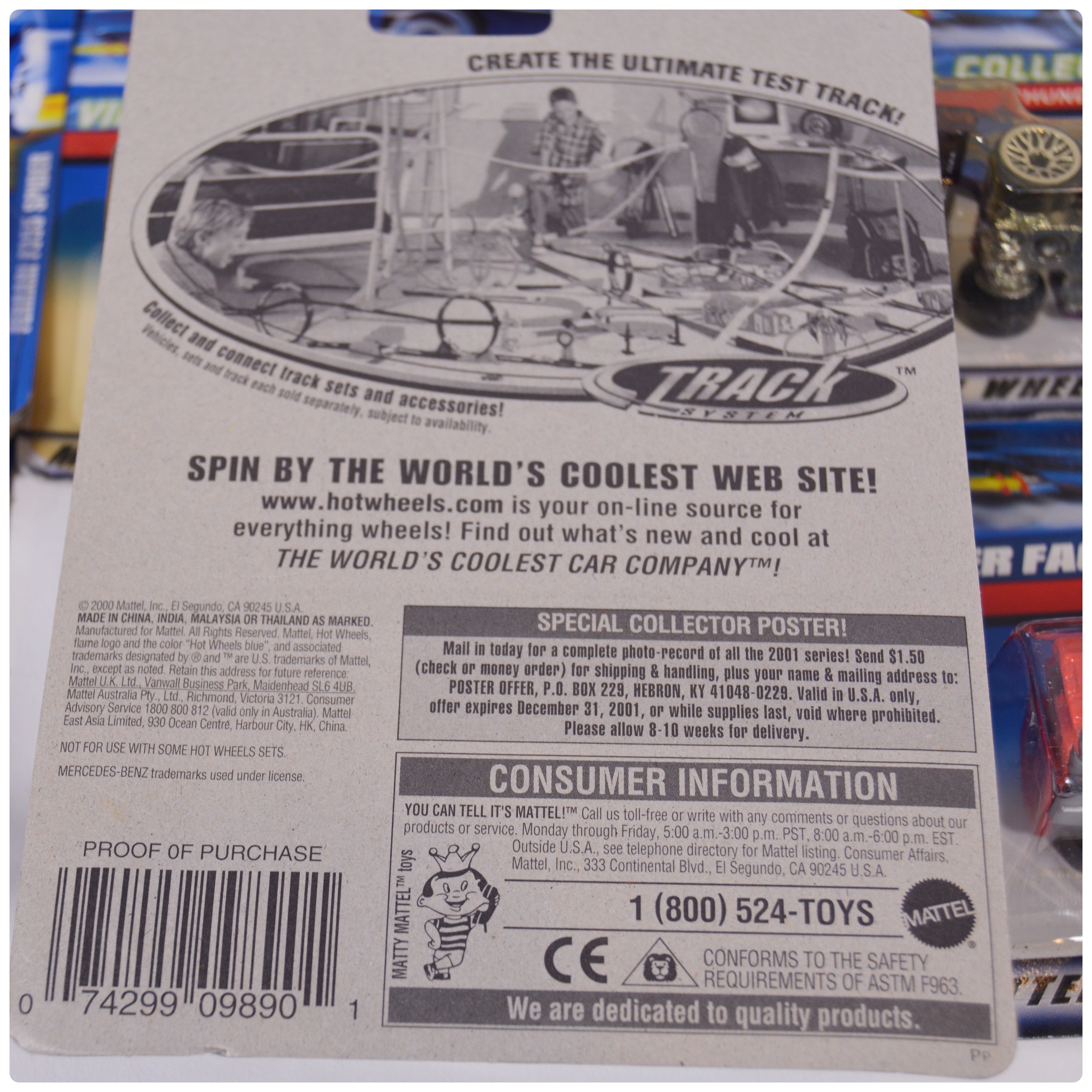 New Mattel Hot Wheels Die-Cast Metal Cars