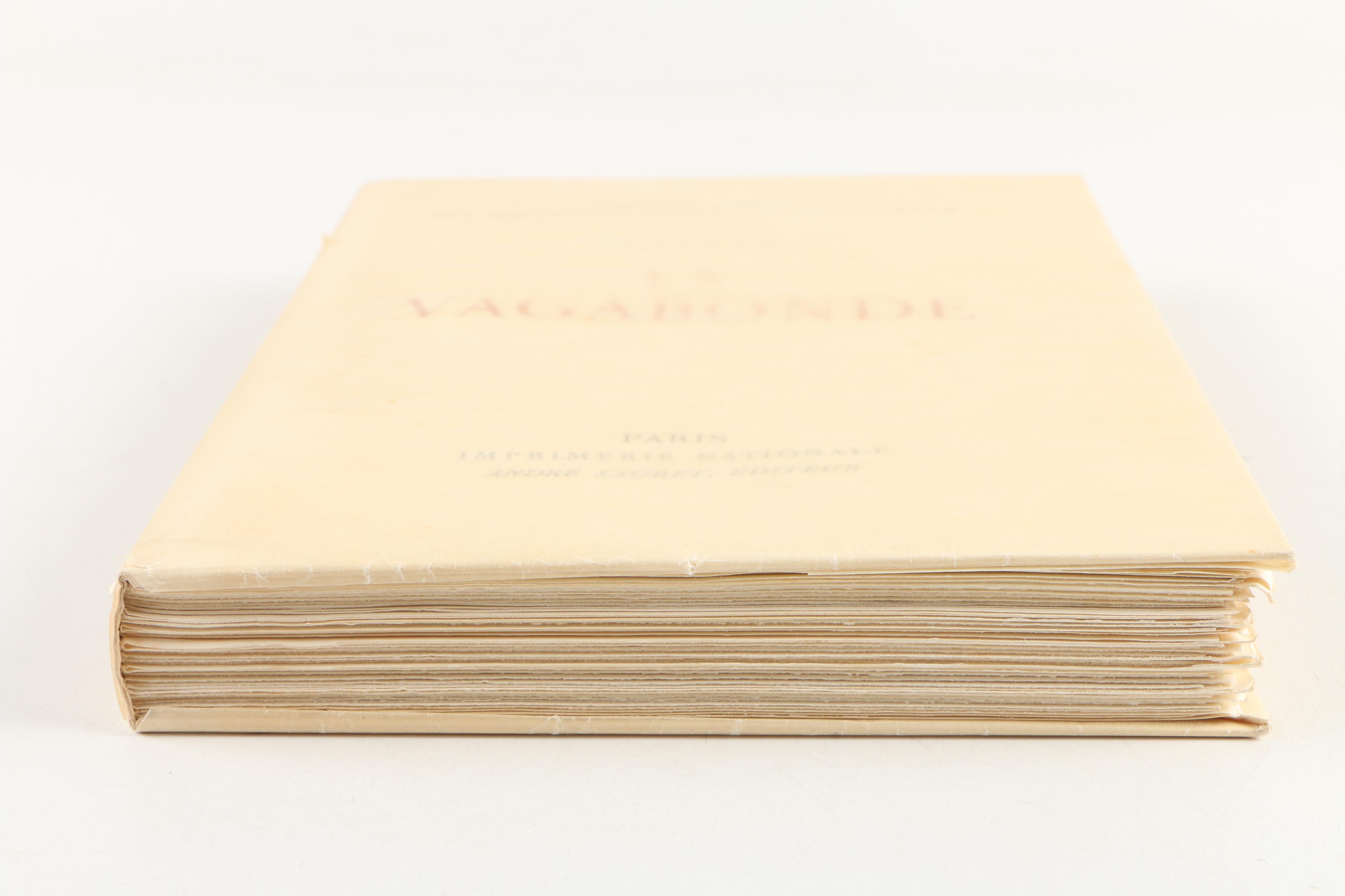 Henri Matisse Frontispiece "La Vagabonde" by Collette, 1951