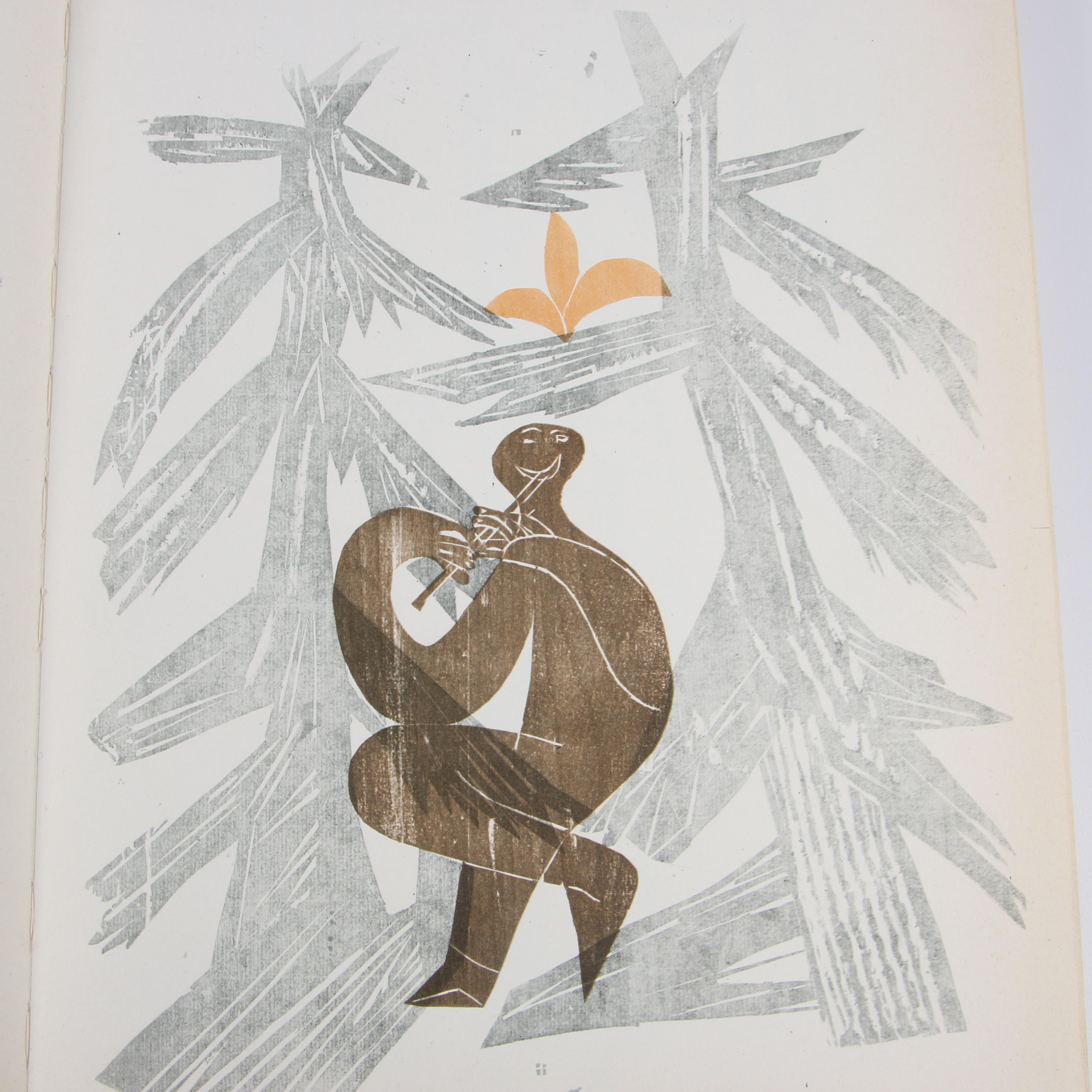 1964 "HAP Grieshaber: Woodcuts" Including Woodcut Prints