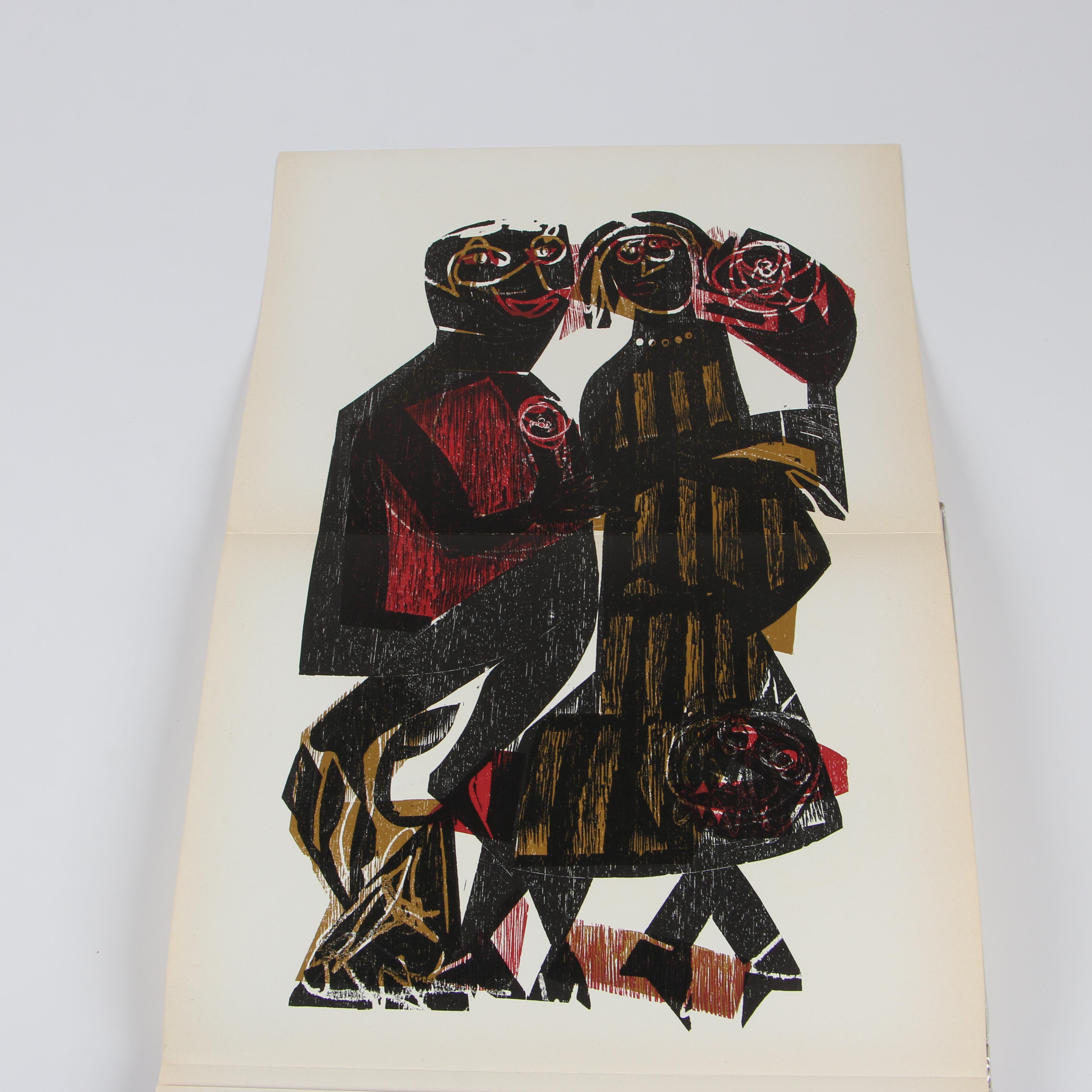 1964 "HAP Grieshaber: Woodcuts" Including Woodcut Prints