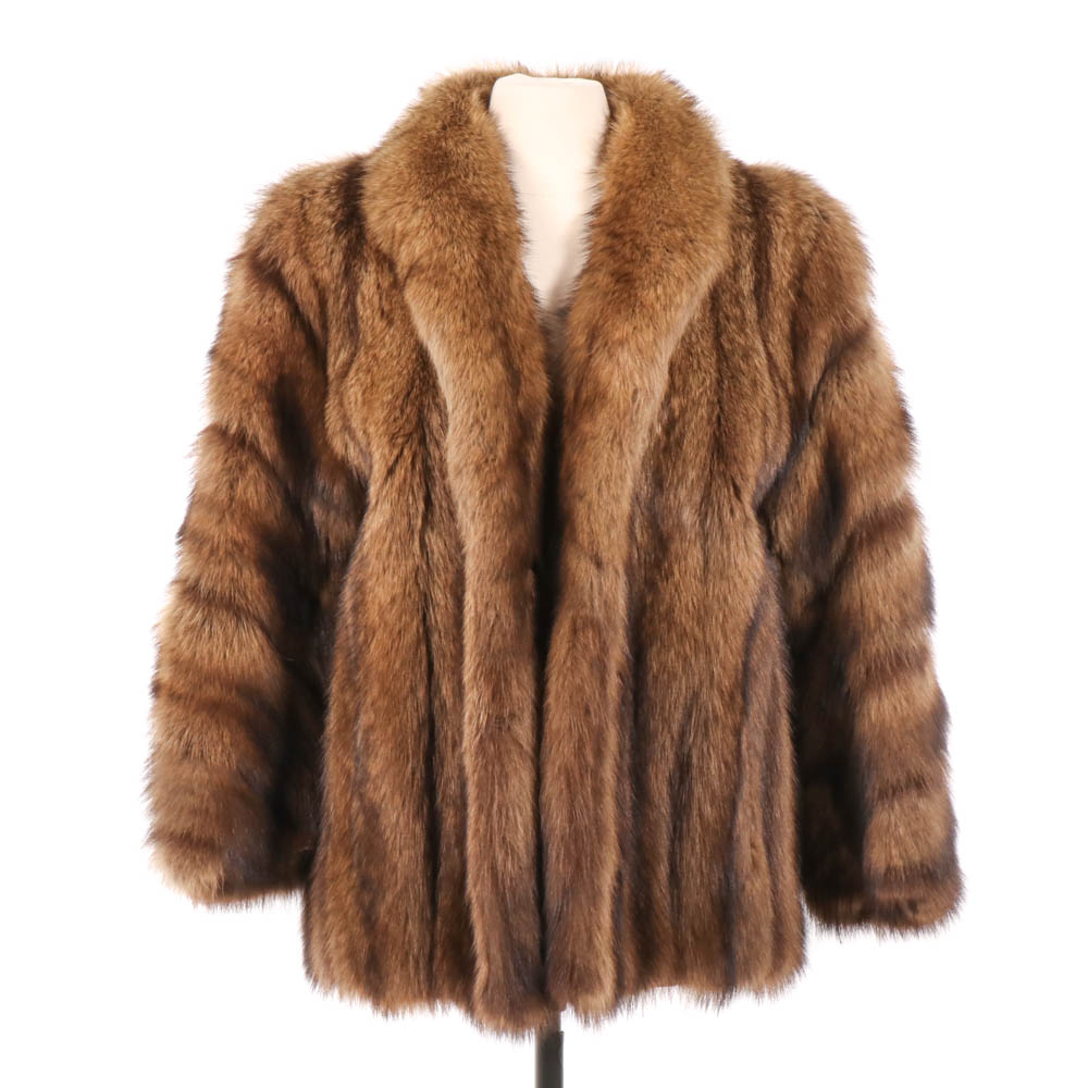 Fisher Fur Reversible Jacket