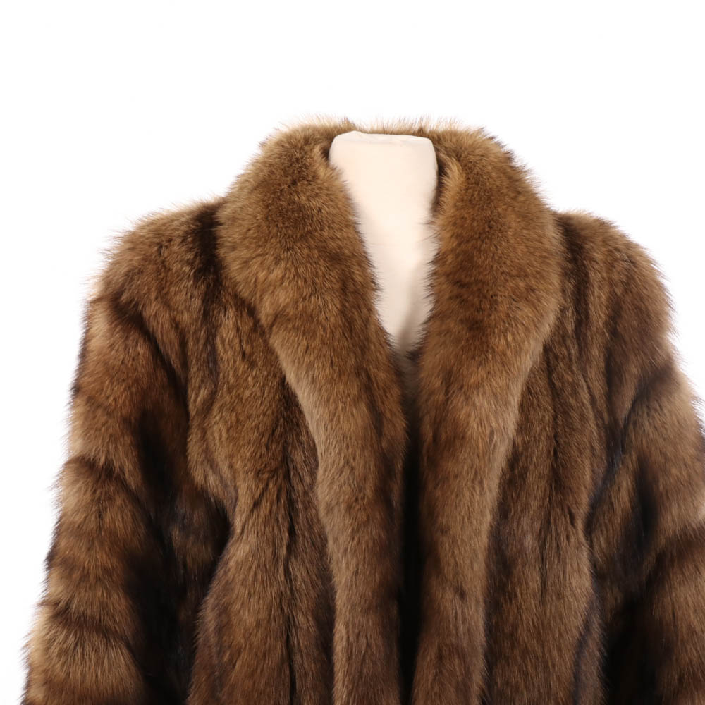 Fisher Fur Reversible Jacket