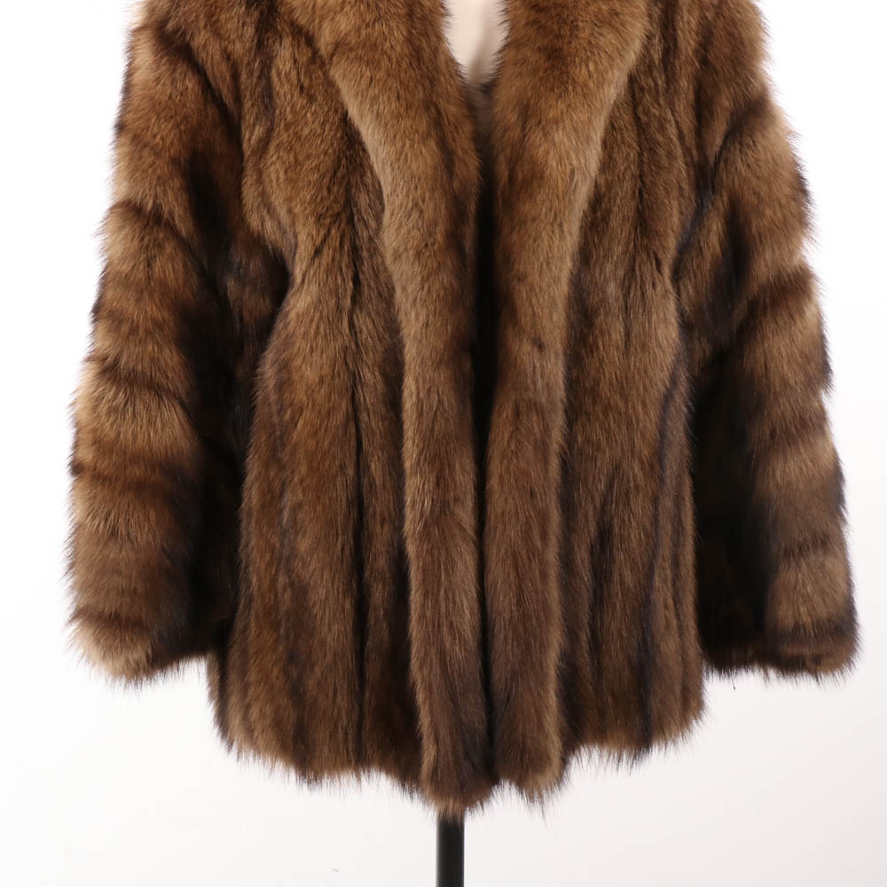 Fisher Fur Reversible Jacket