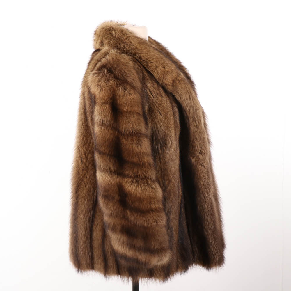 Fisher Fur Reversible Jacket