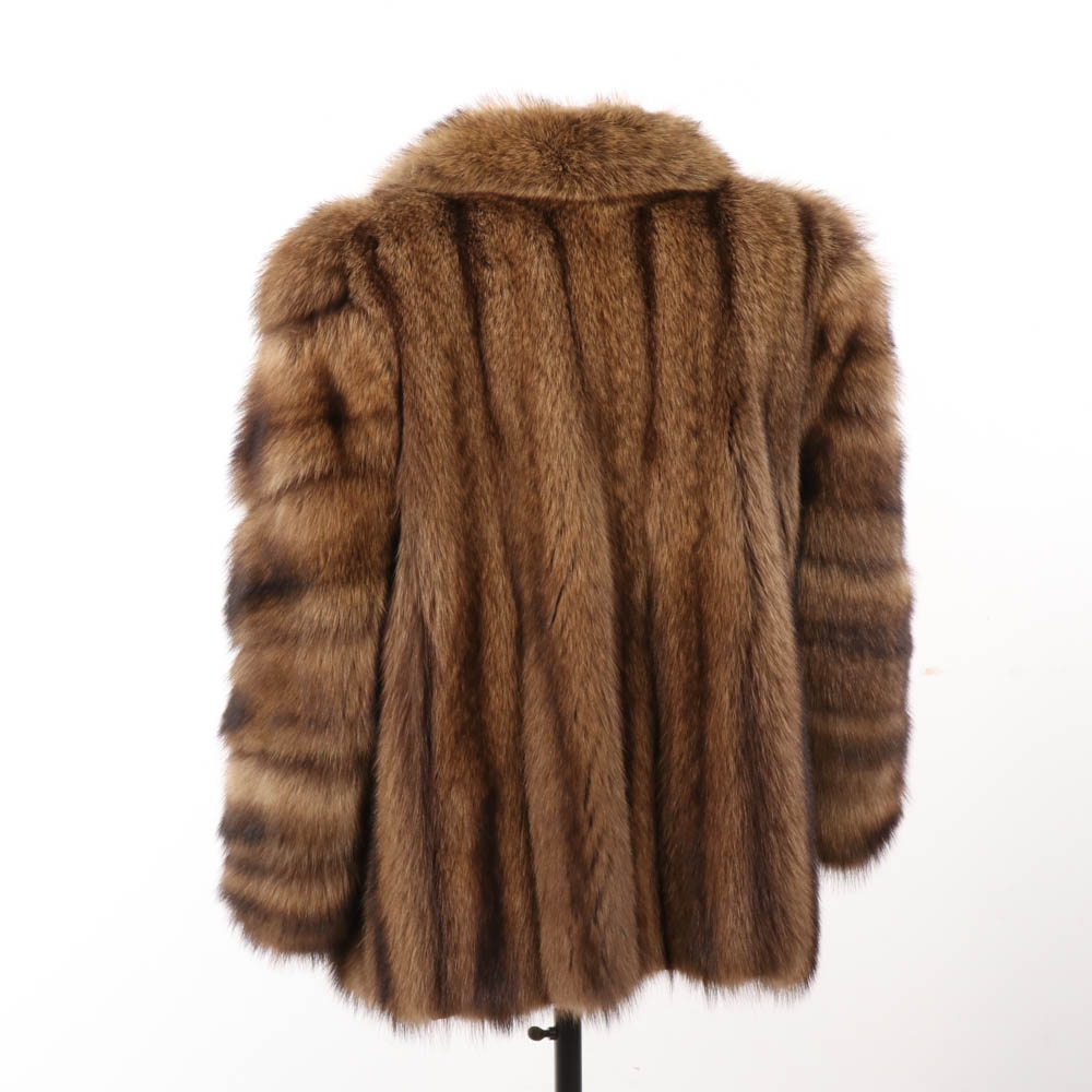 Fisher Fur Reversible Jacket