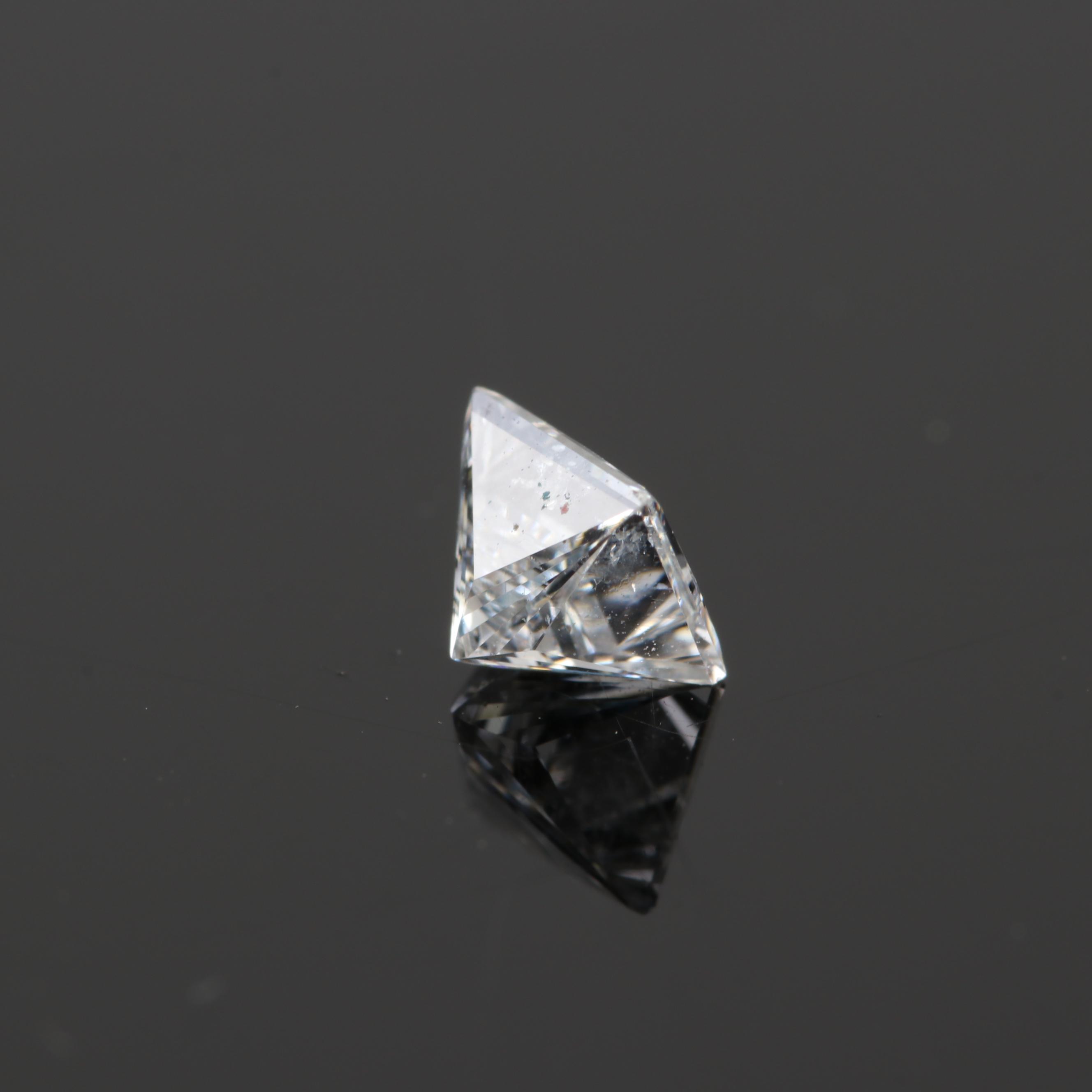 Loose Princess Cut Diamond Gemstone