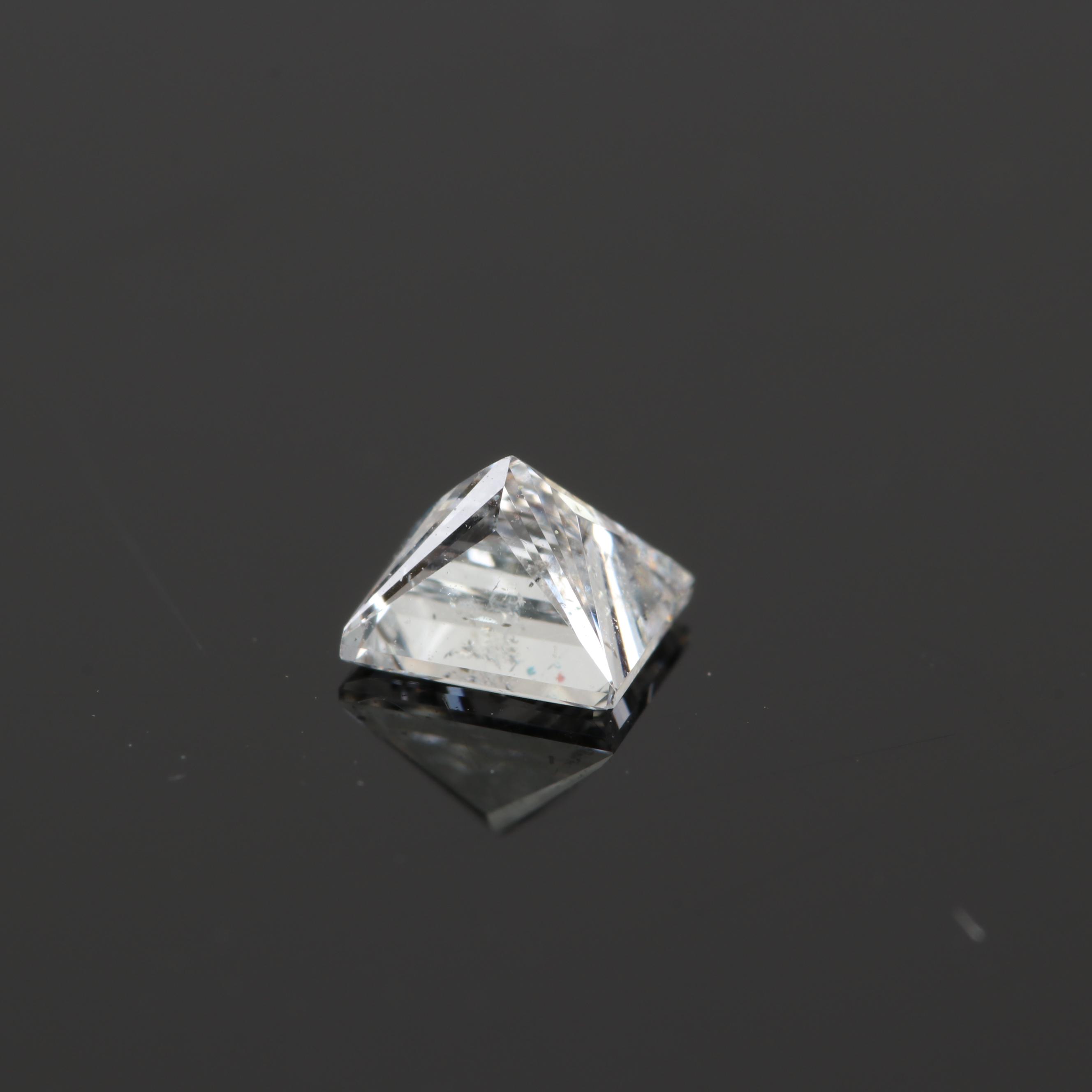 Loose Princess Cut Diamond Gemstone