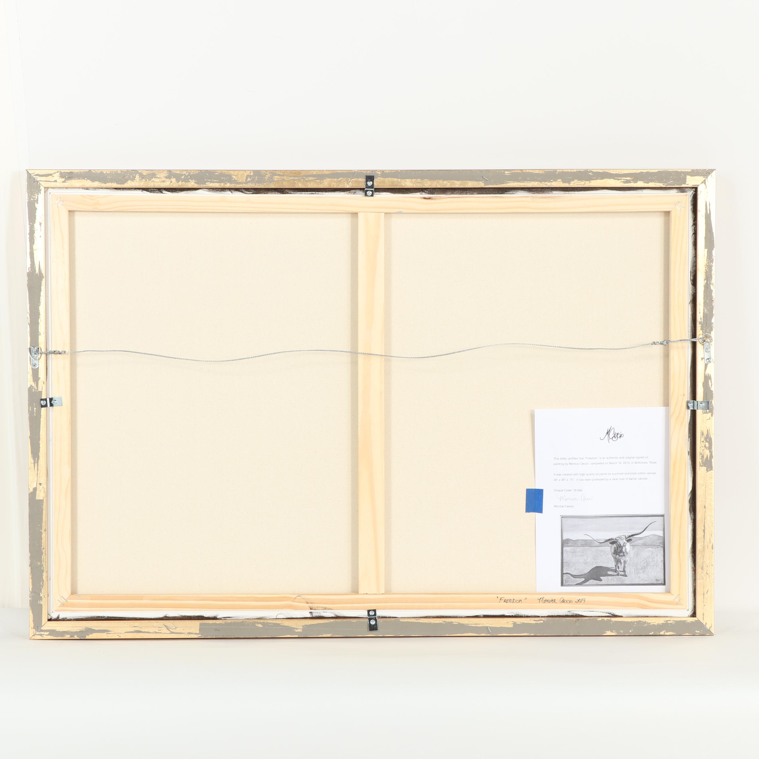 Monica Cascio Oil Painting "Freedom"