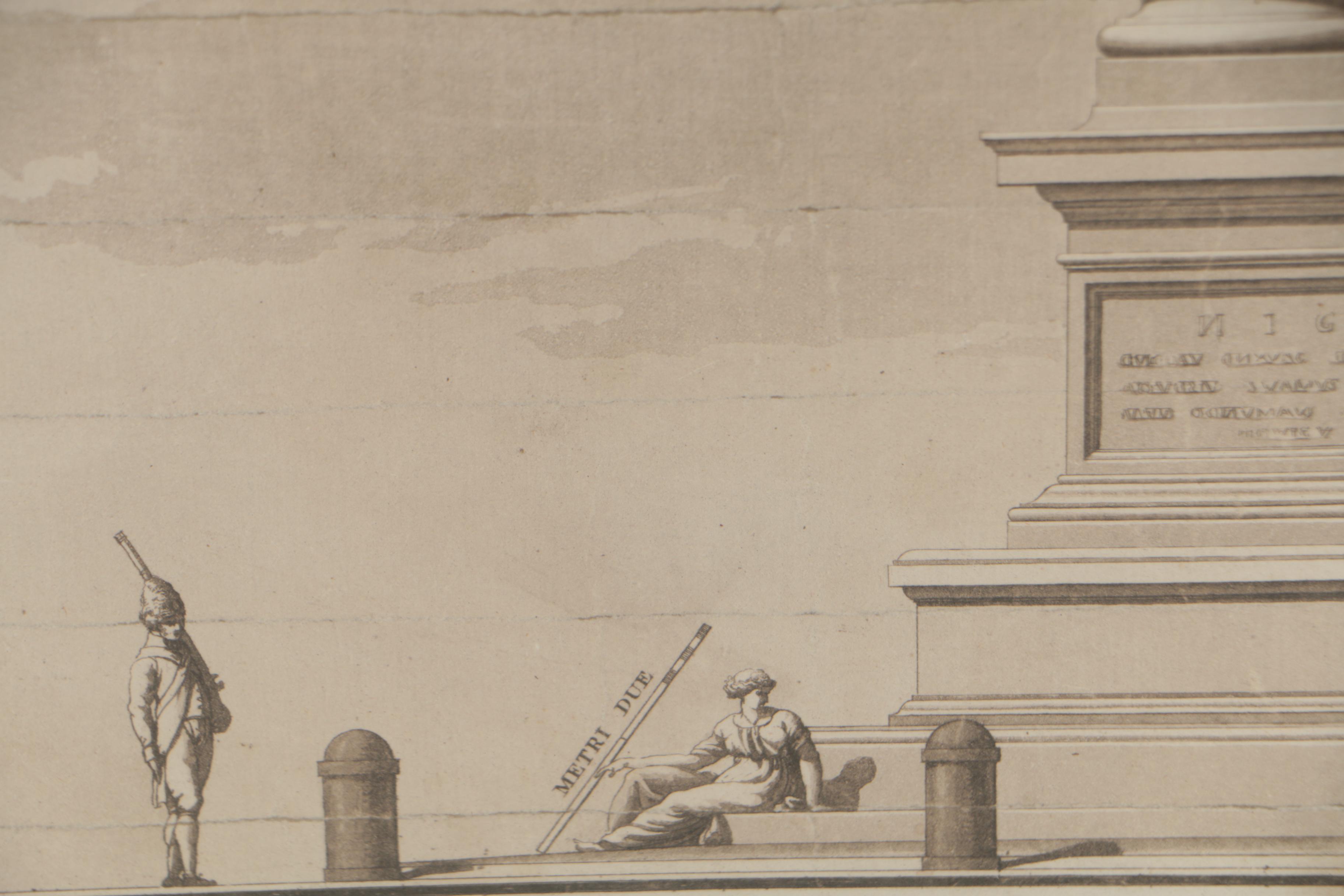 Ferdinando Albertolli Etching "A Napoleone Imperatore e Re", circa 1810