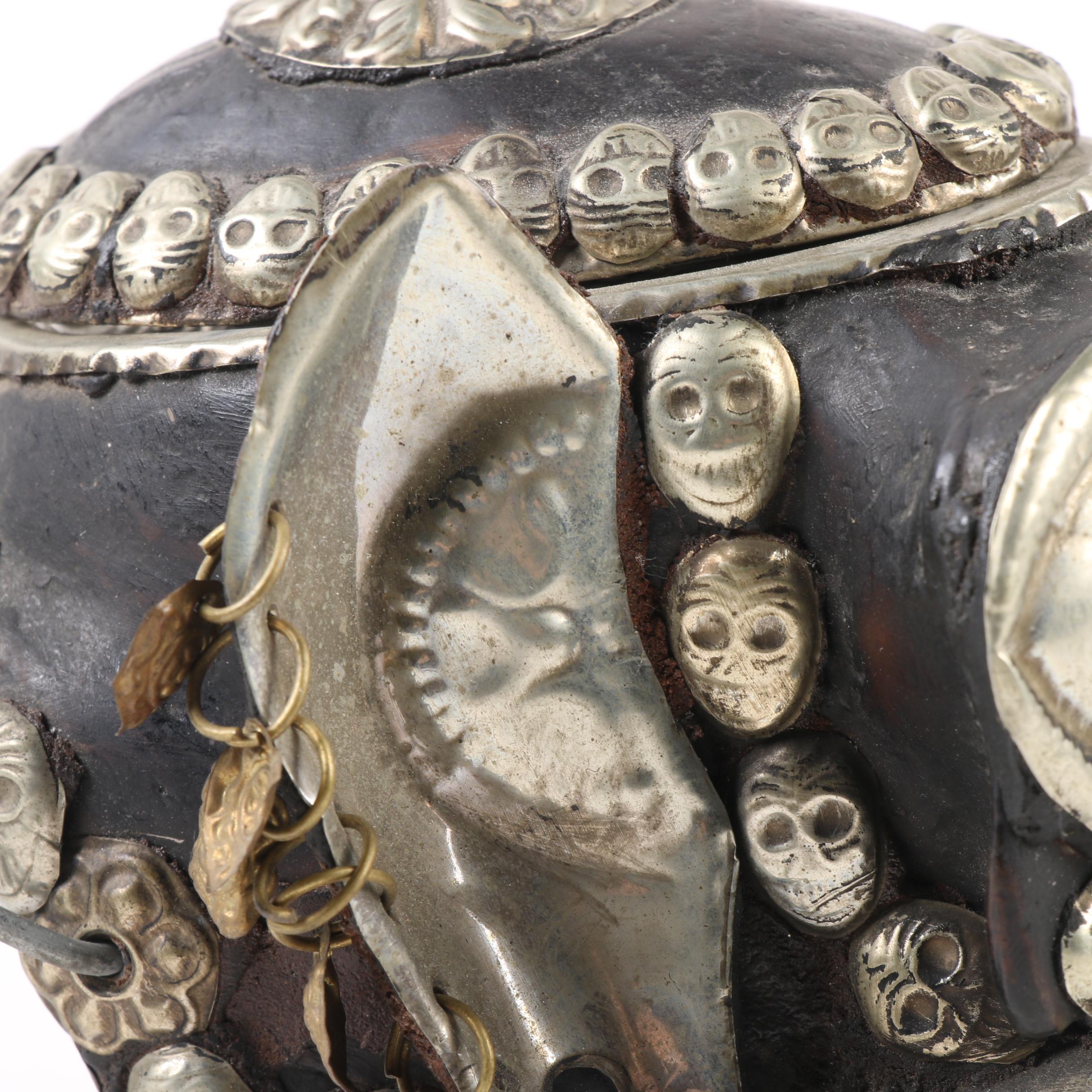 Tantric Ceremonial Monkey Skull