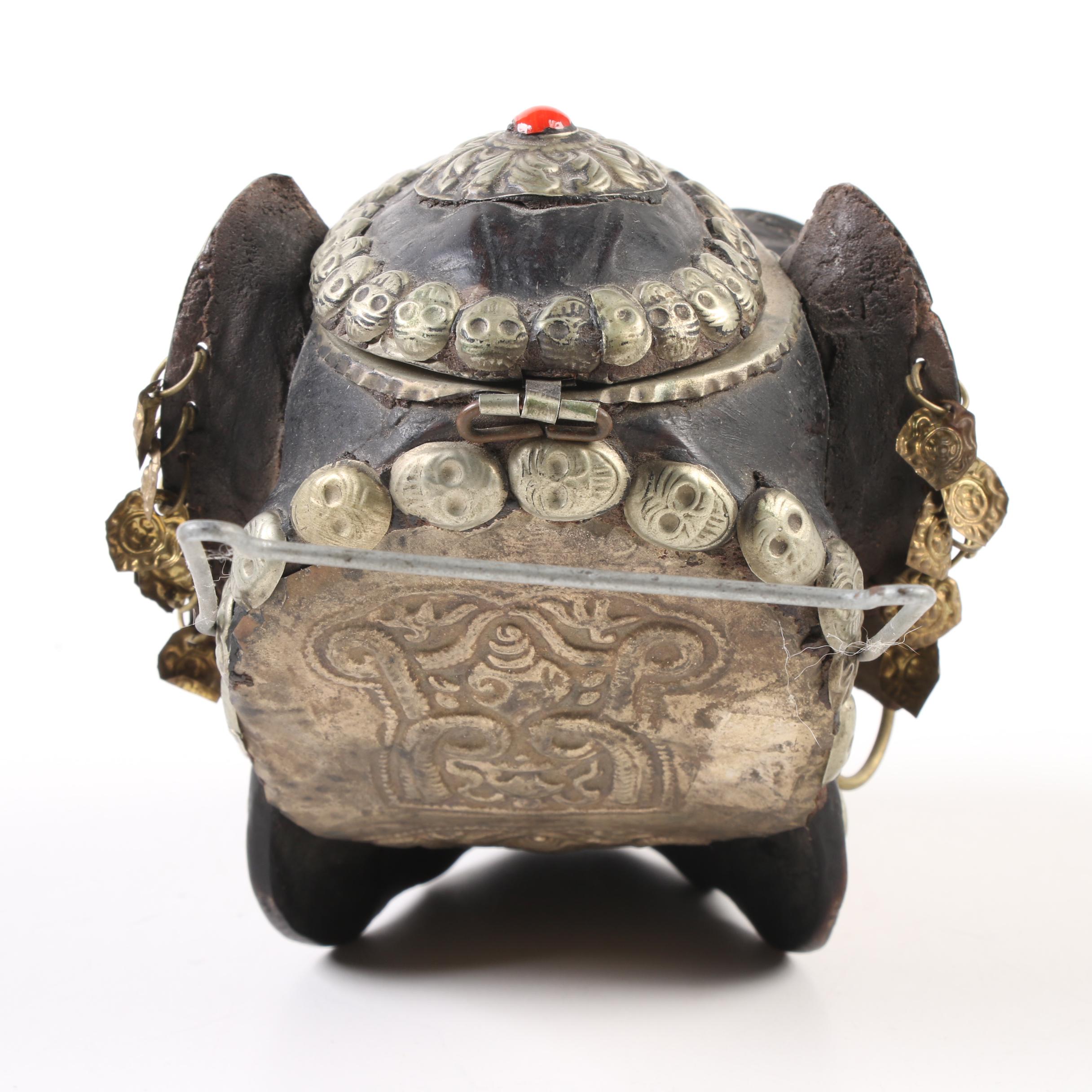 Tantric Ceremonial Monkey Skull