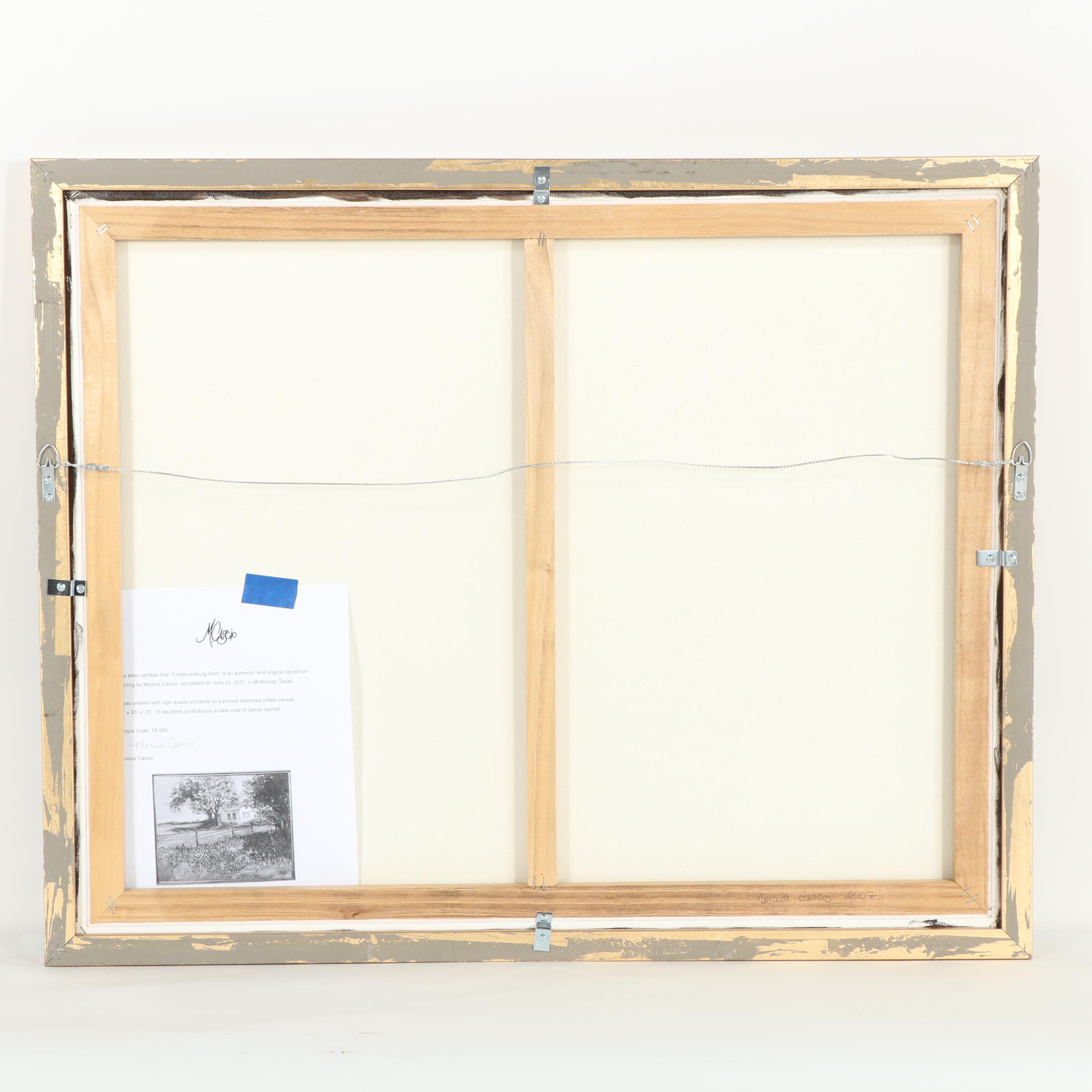 Monica Cascio Oil Painting "Fredericksburg Gem"