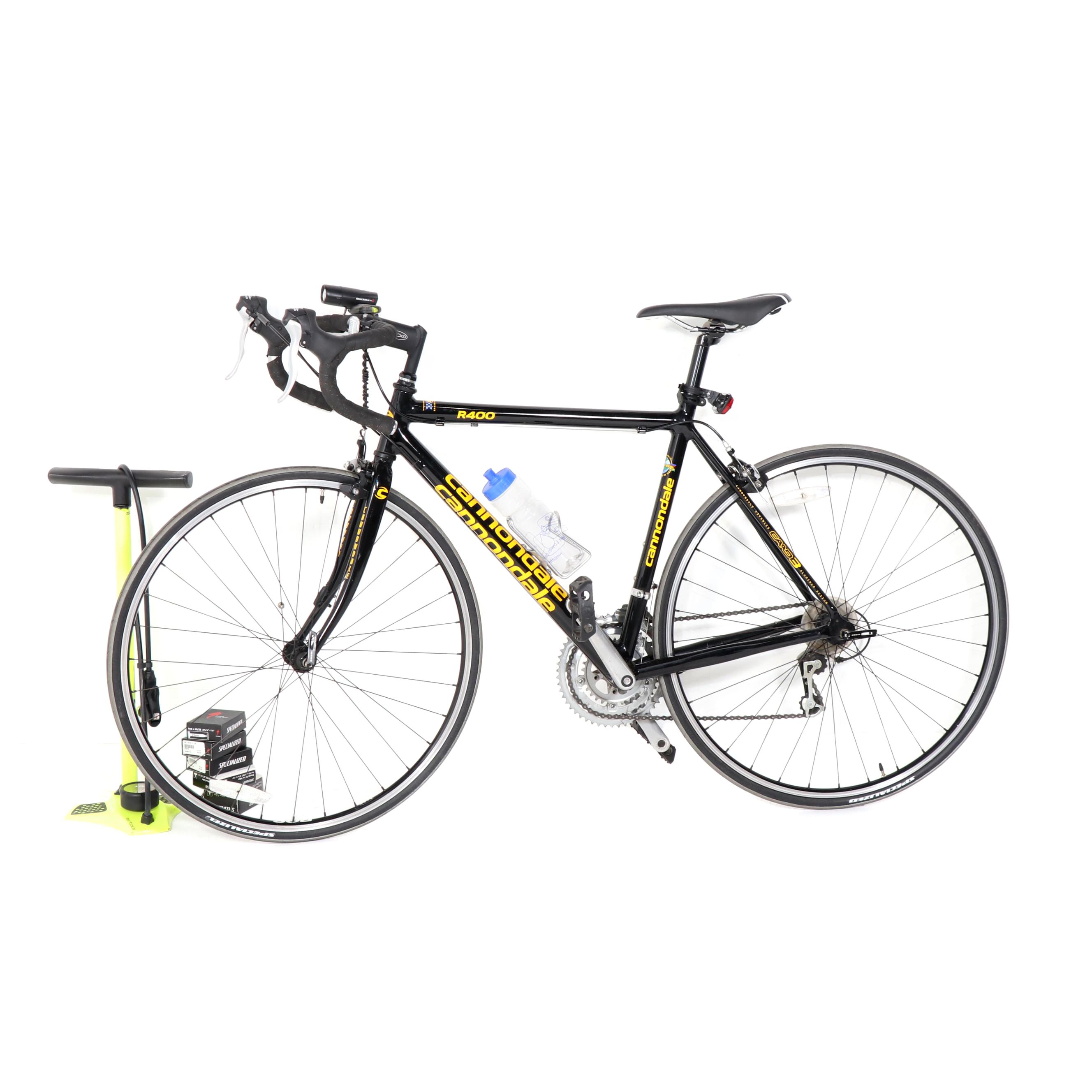 Cannondale CAAD 3 R400 Road Bike with Pump and Valve Tubes