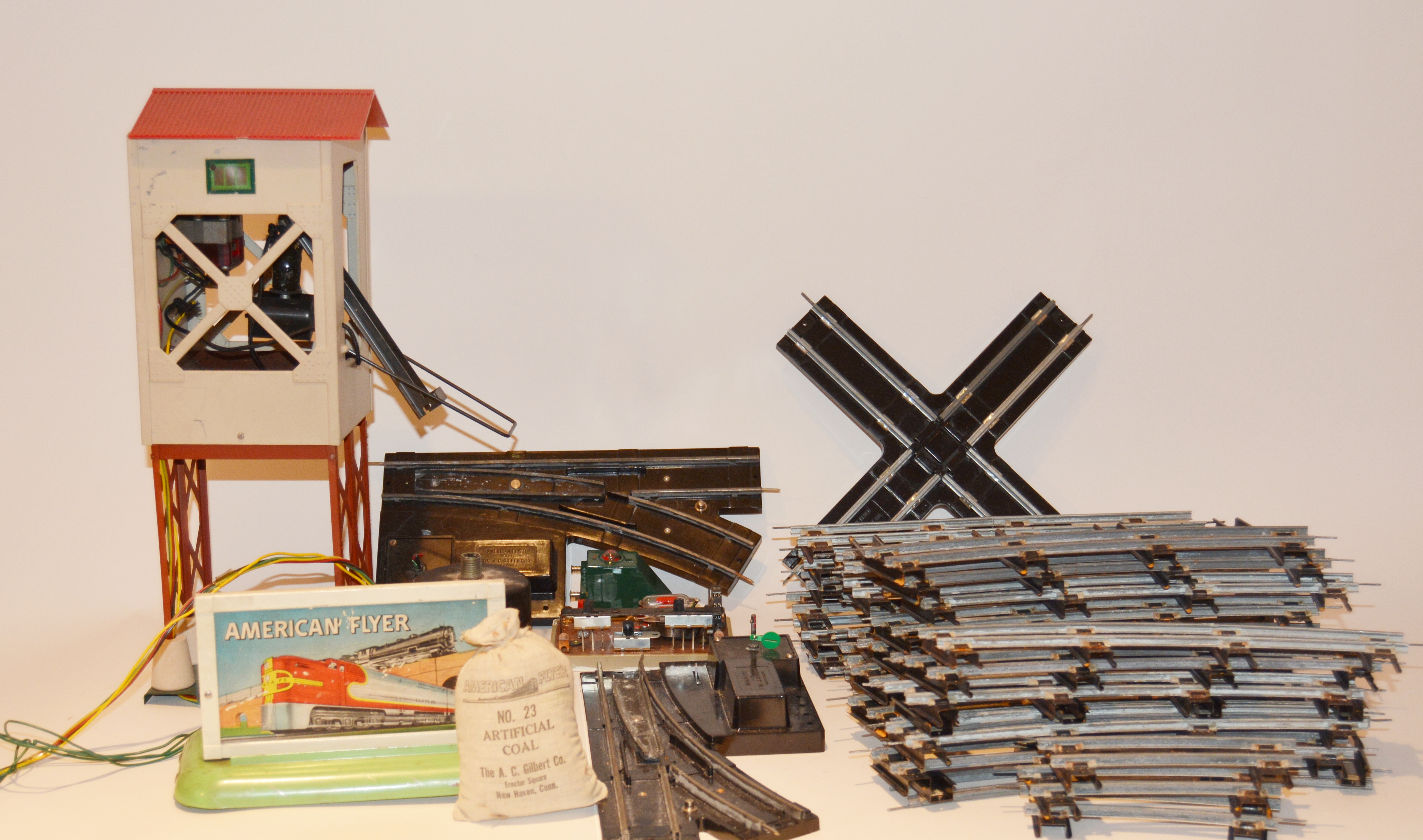 American Flyer Train Accessories and Track