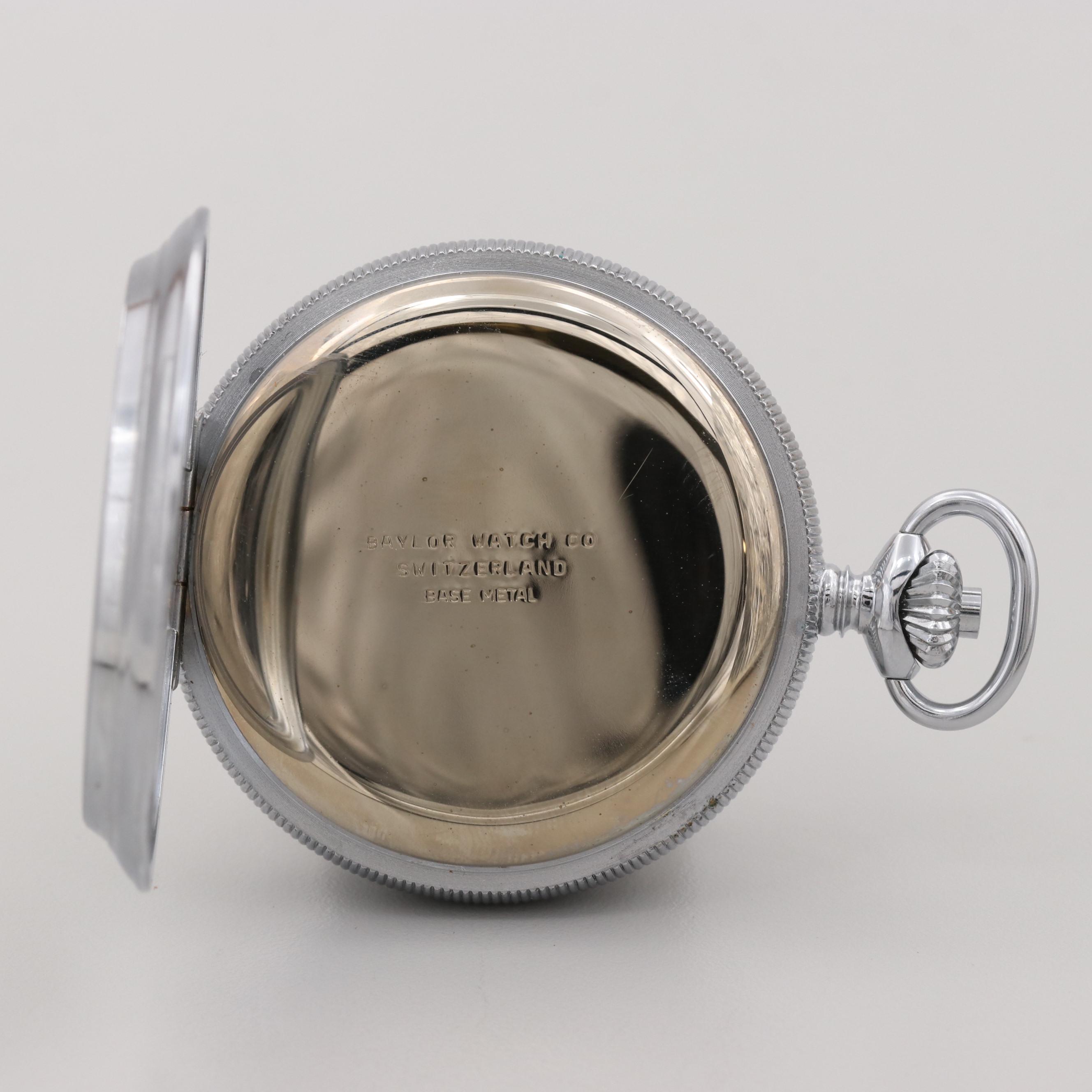 Hebdomas Baylor Eight Day Hunter Case Pocket Watch