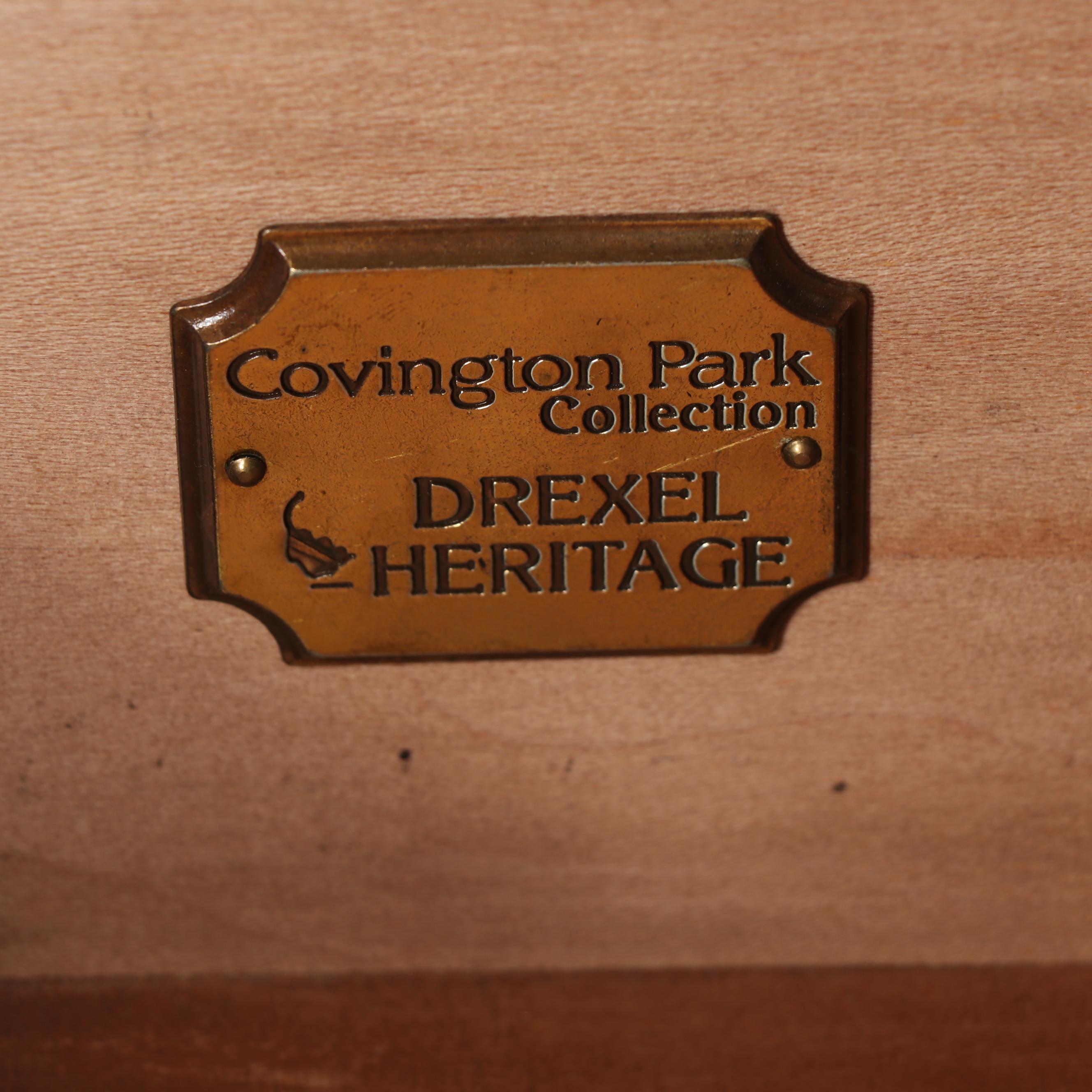 Covington Park Collection By Drexel Heritage Illuminated Wooden Cabinet