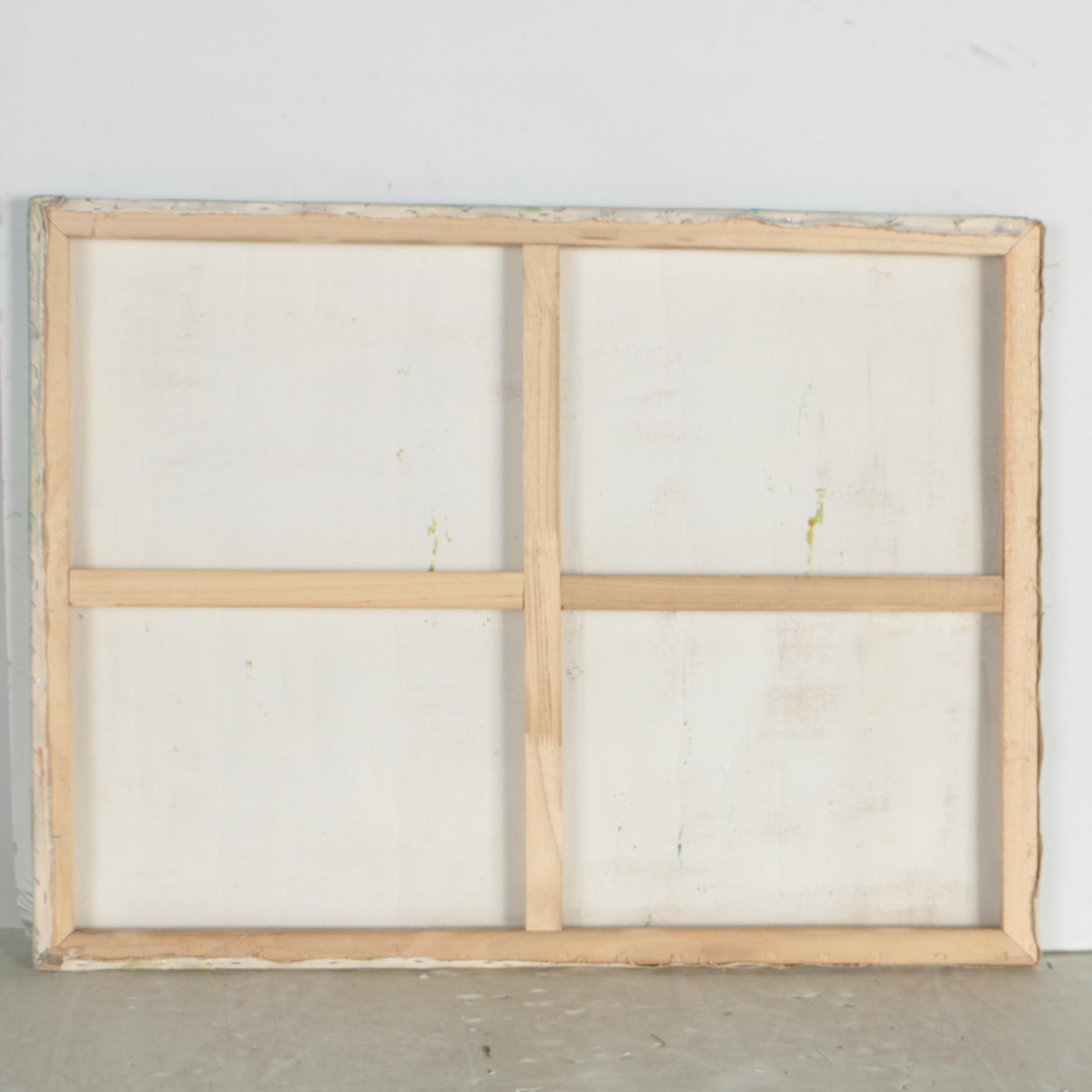 Rosemary Zwick 1965 Abstract Oil Painting