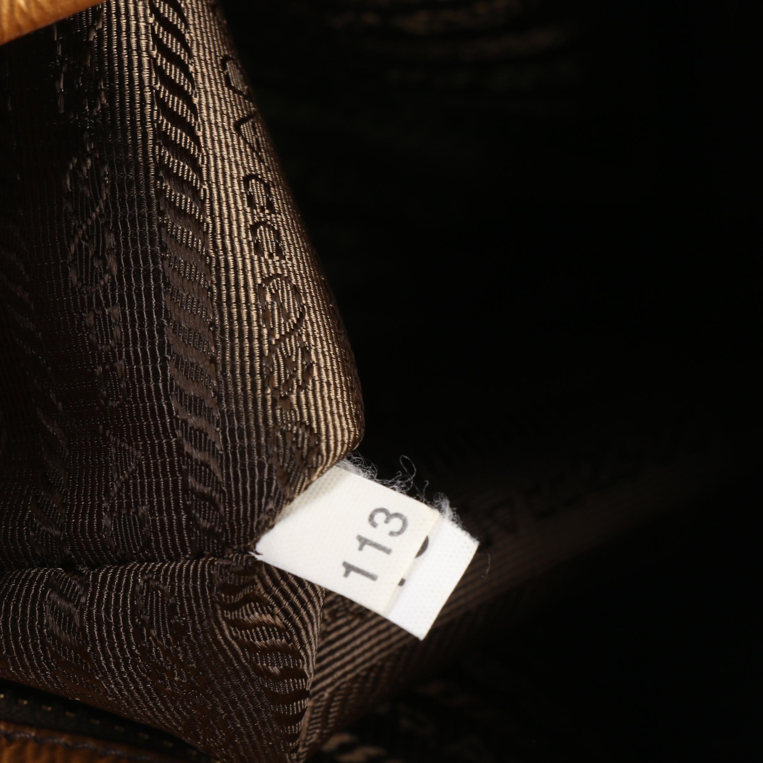 Prada Ombré Patent Leather Shoulder Bag