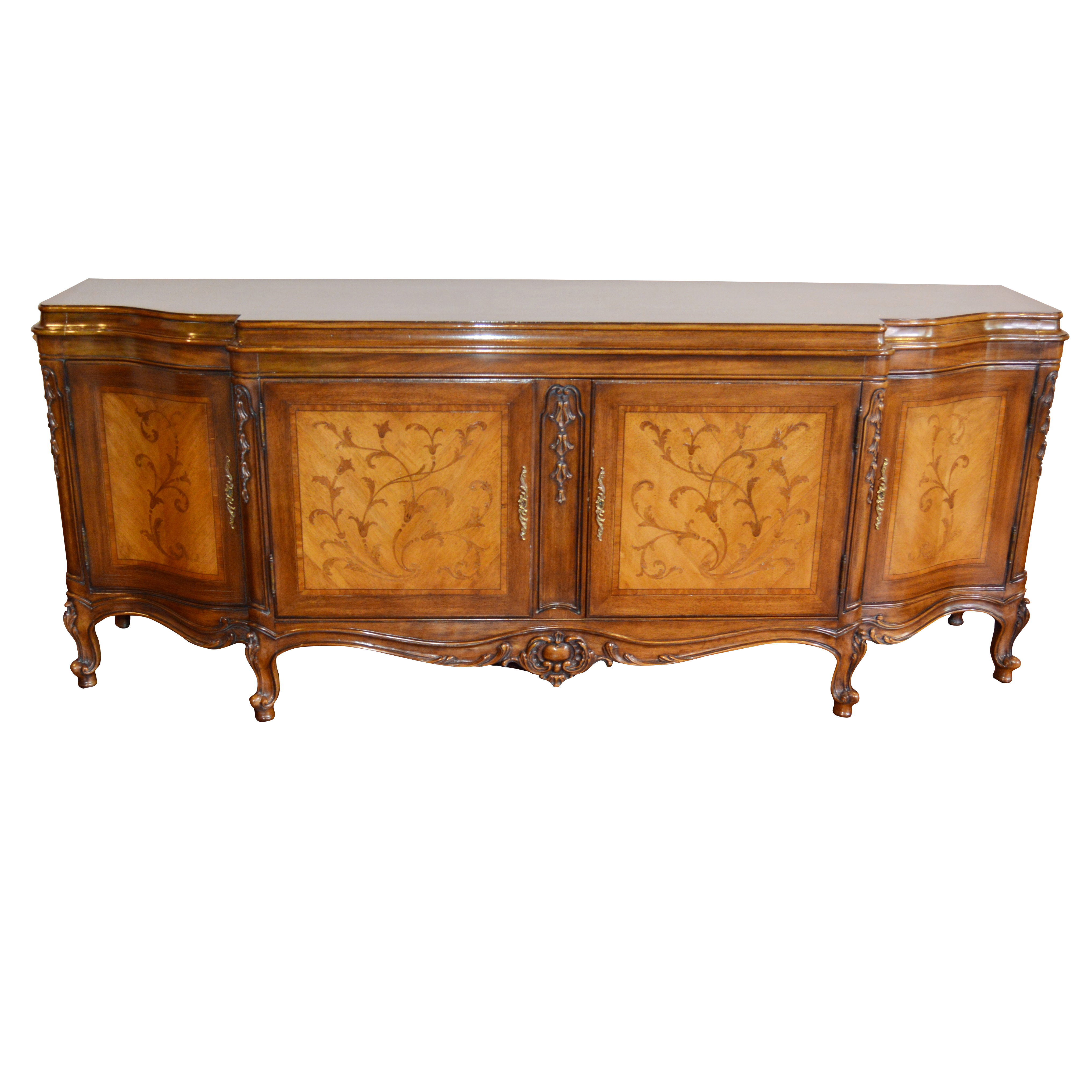 Karges Louis XV Style Wooden Buffet, Contemporary