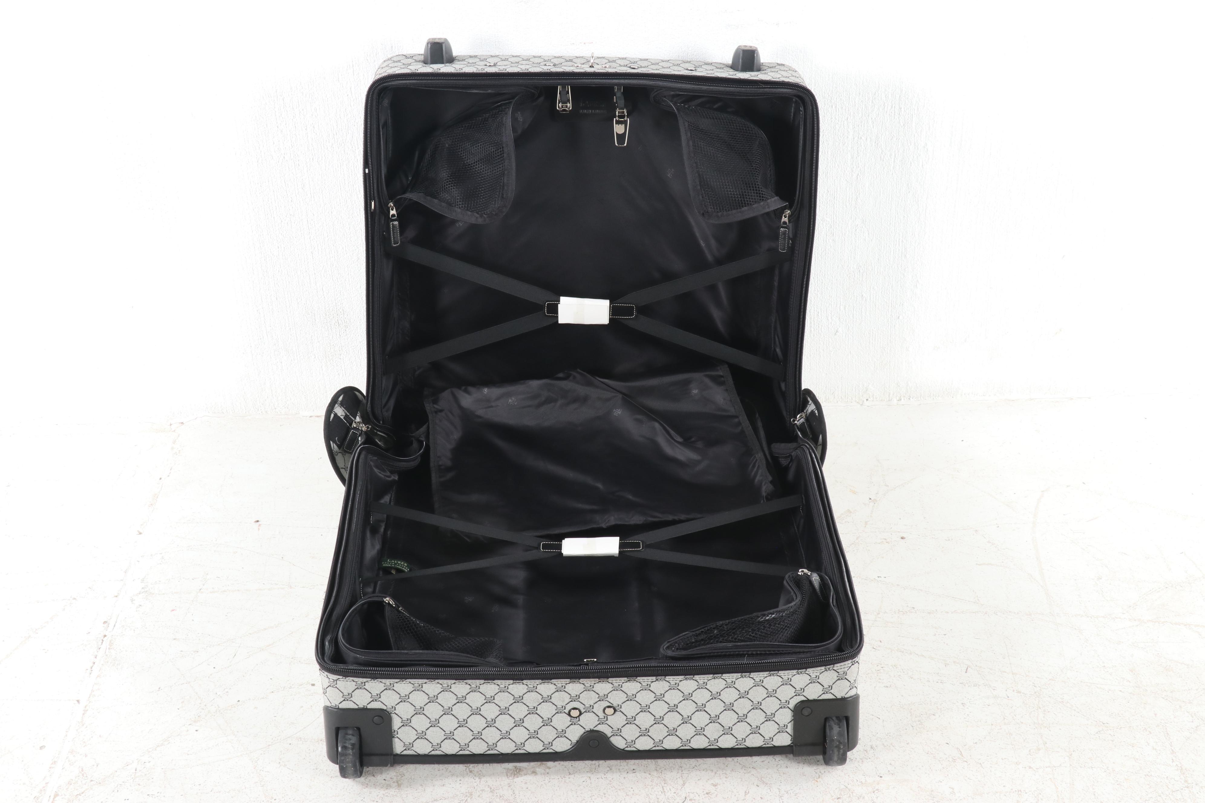 LAUREN Ralph Lauren Monogrammed Suitcase Luggage