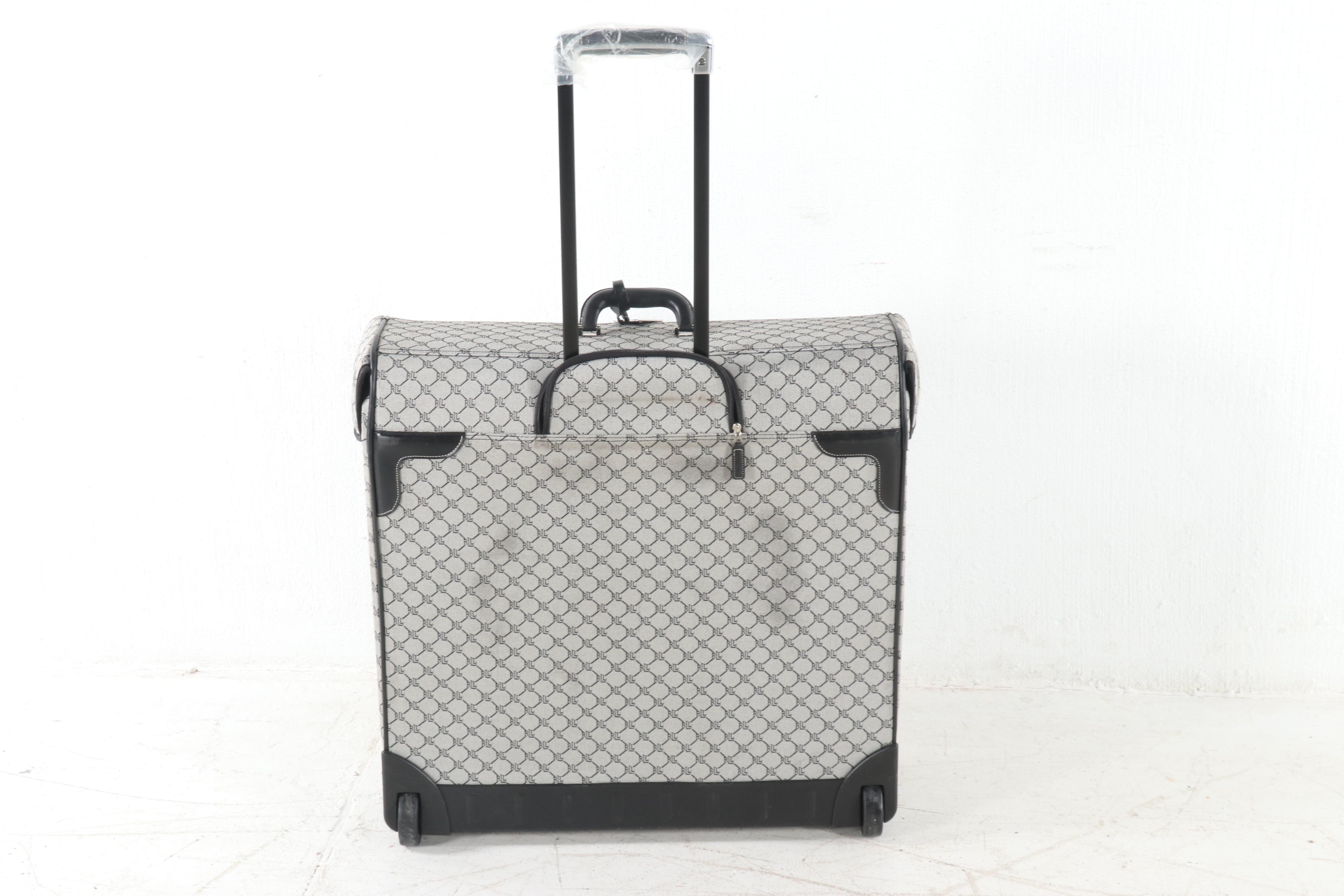 LAUREN Ralph Lauren Monogrammed Suitcase Luggage