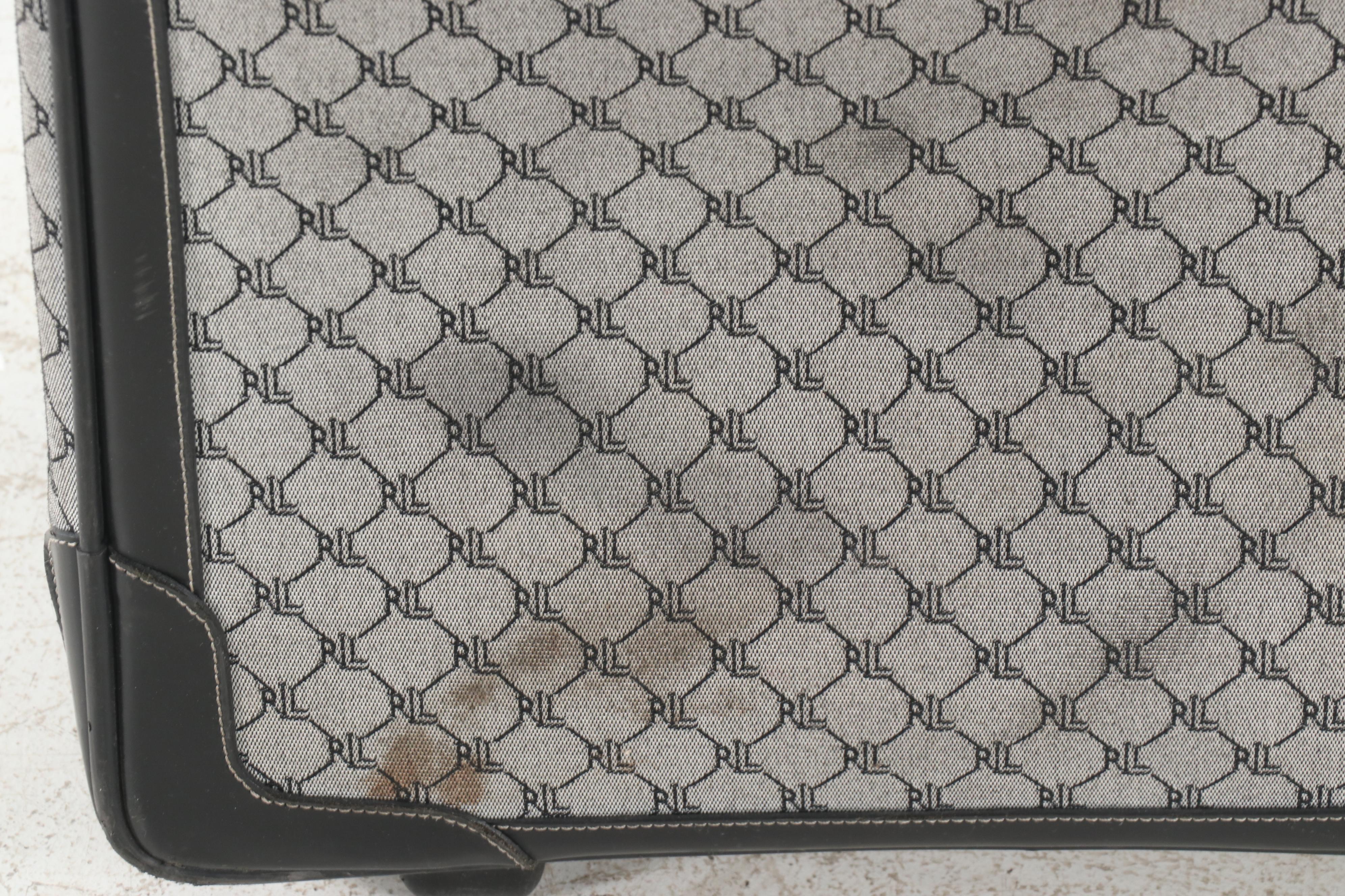 LAUREN Ralph Lauren Monogrammed Suitcase Luggage