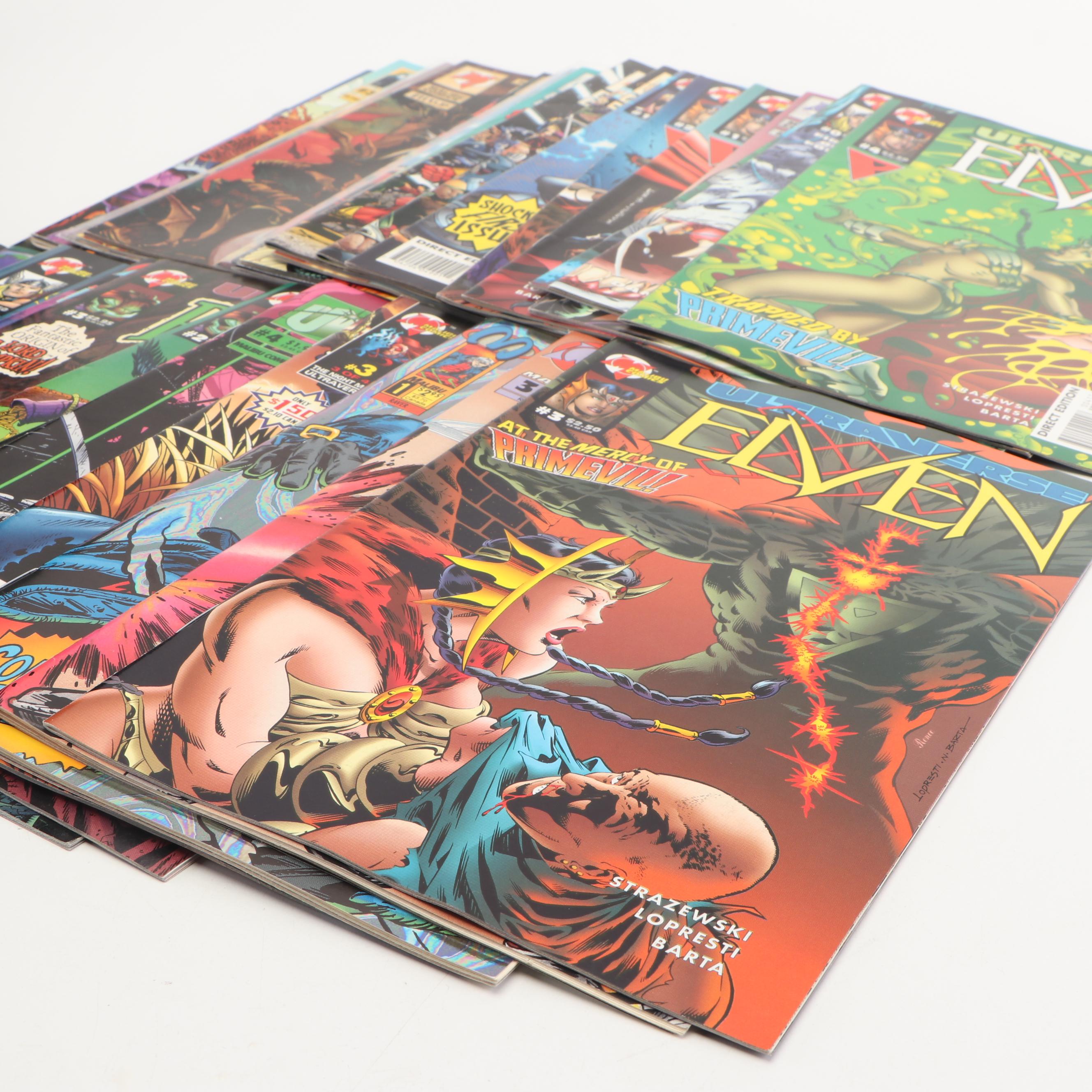 Modern Age Malibu Comics "The Nightman, Exiles, Raver and more" Comic Books