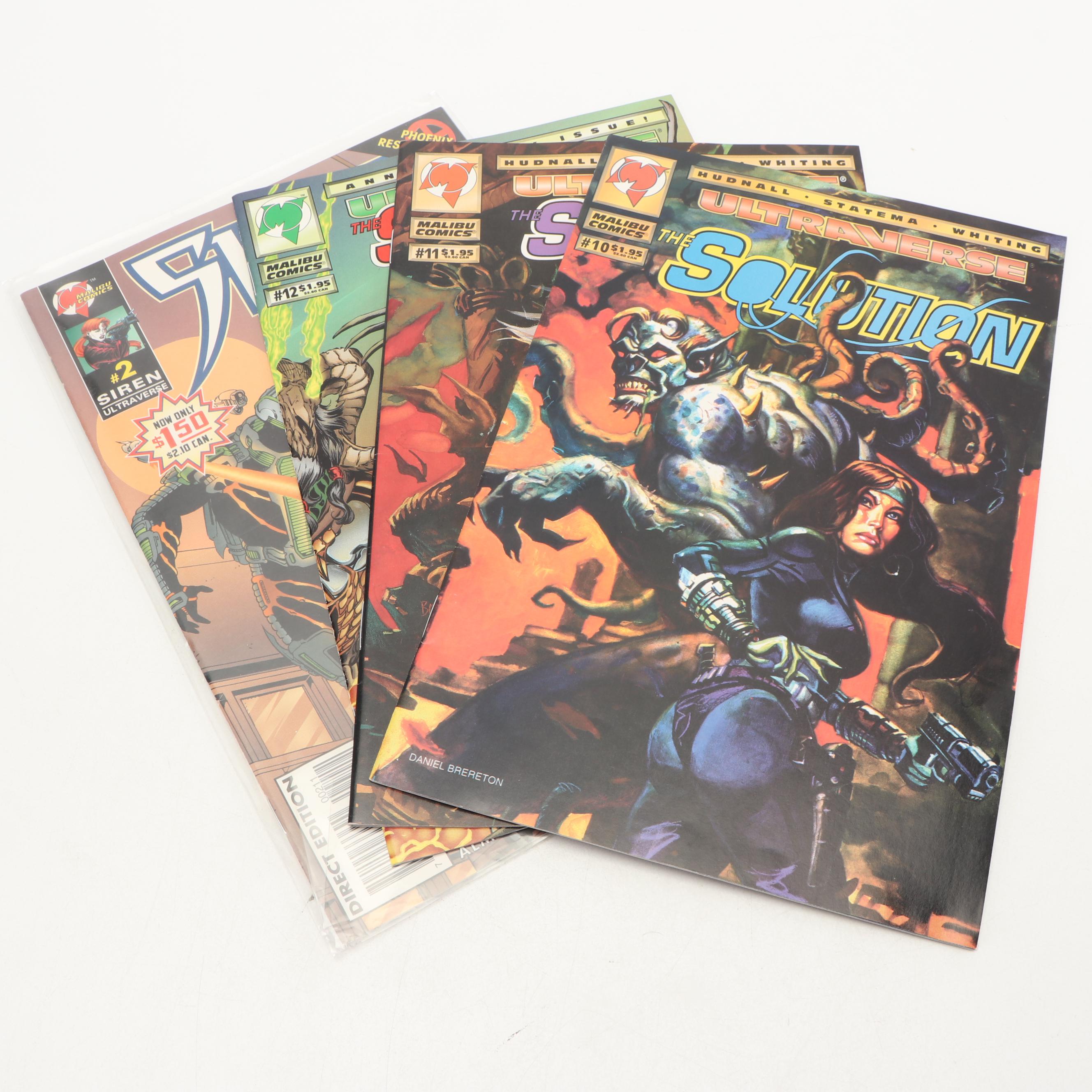 Modern Age Malibu Comics "The Nightman, Exiles, Raver and more" Comic Books