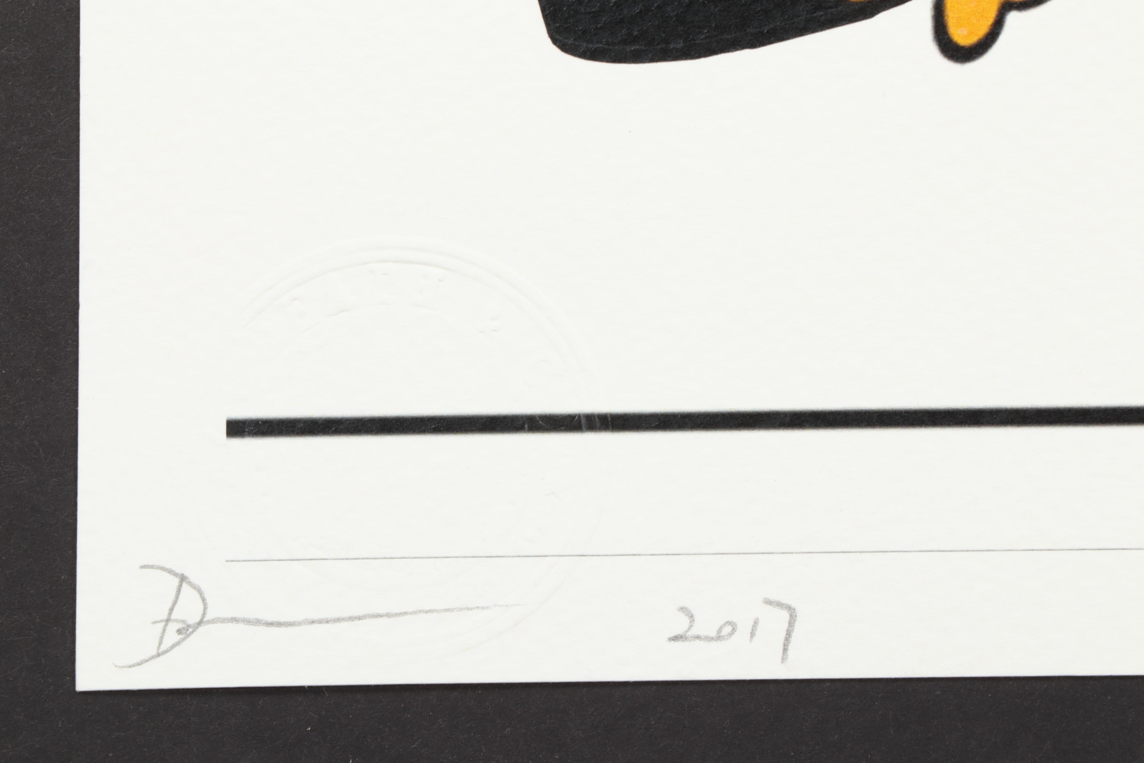 Death NYC Tom and Jerry Jack Daniels Offset Print