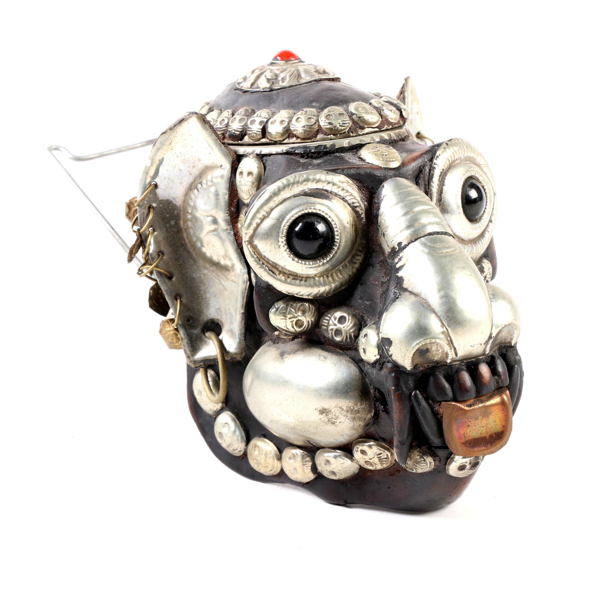 Tantric Ceremonial Monkey Skull