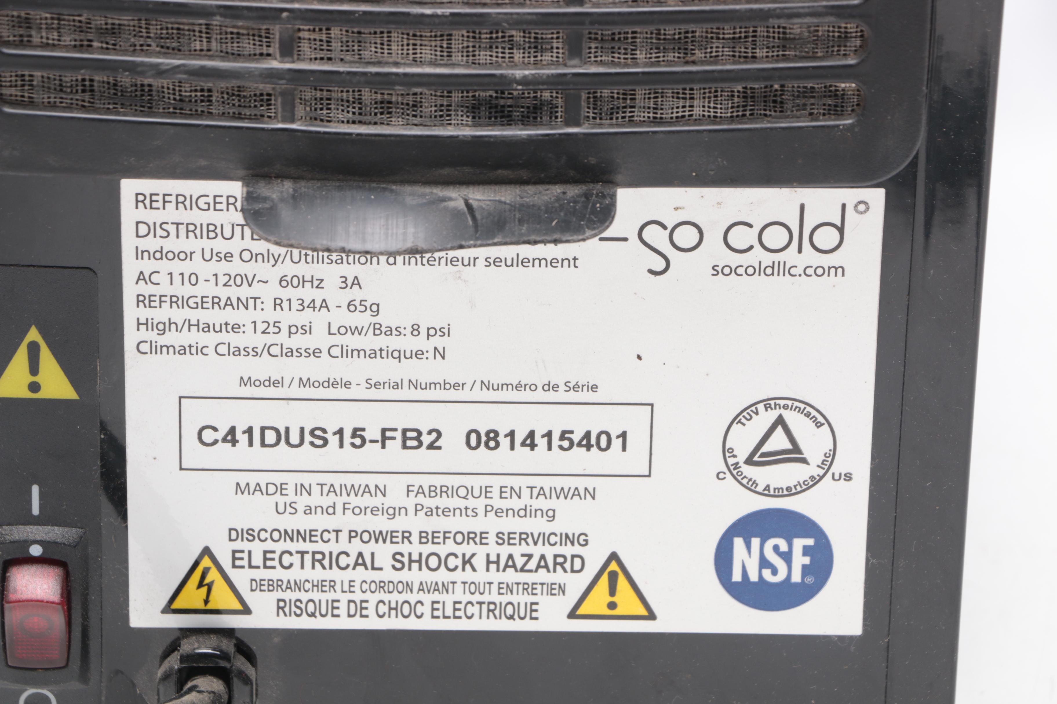 Fireball Whiskey Refrigerated Dispenser