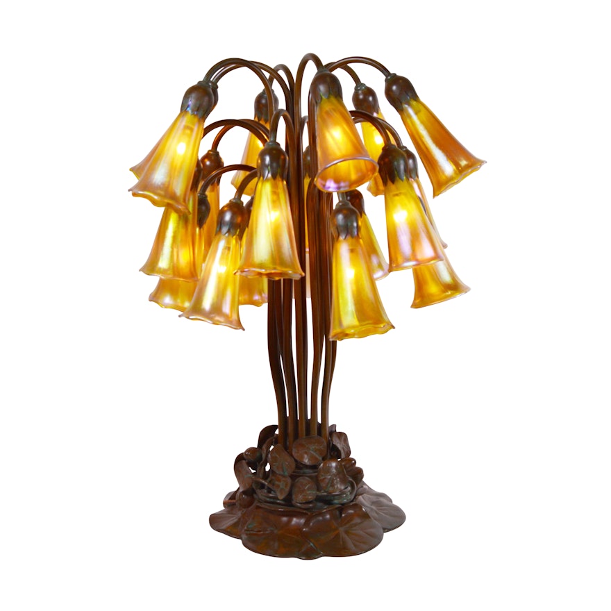 Buffalo Metal Works Bronze "Lily" Accent Lamp