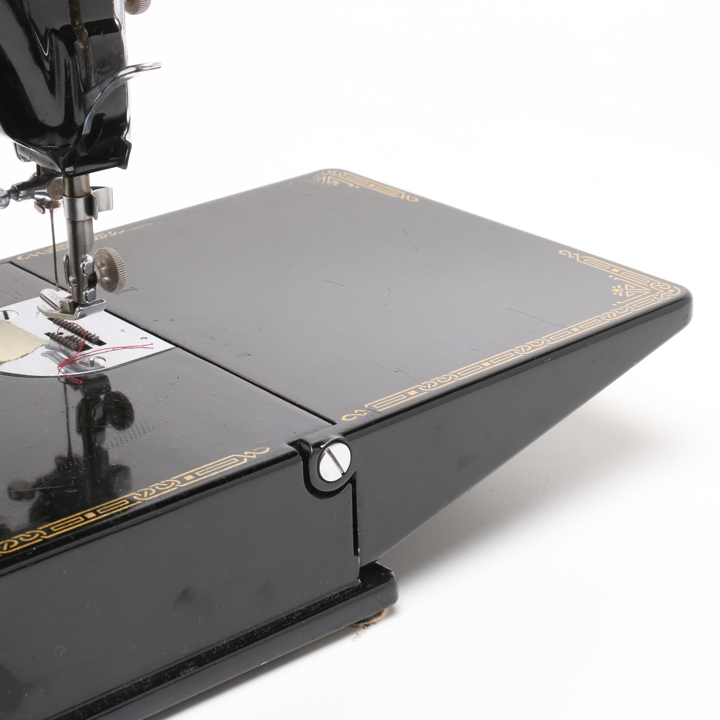 Vintage Portable Singer Sewing Machine