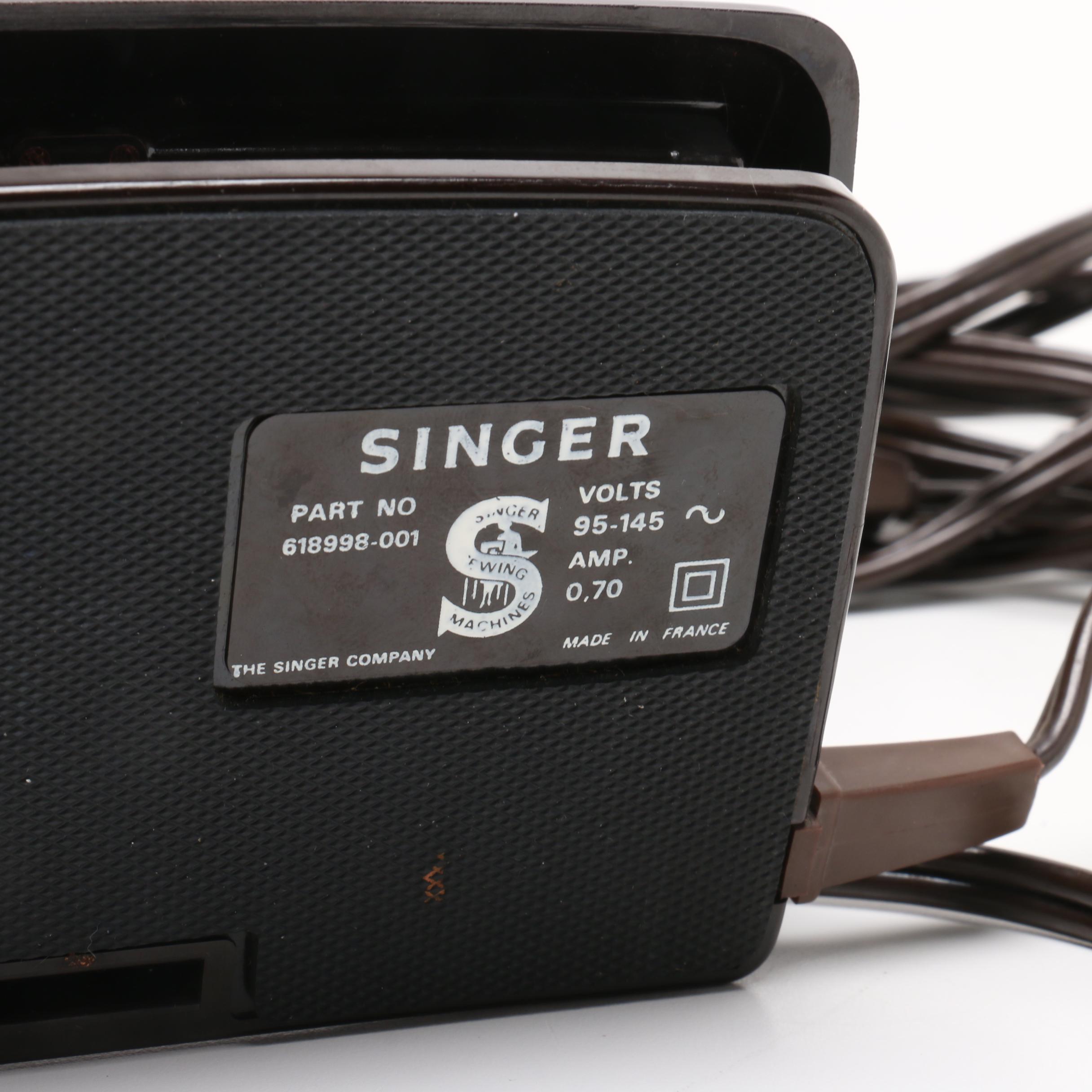 Vintage Portable Singer Sewing Machine