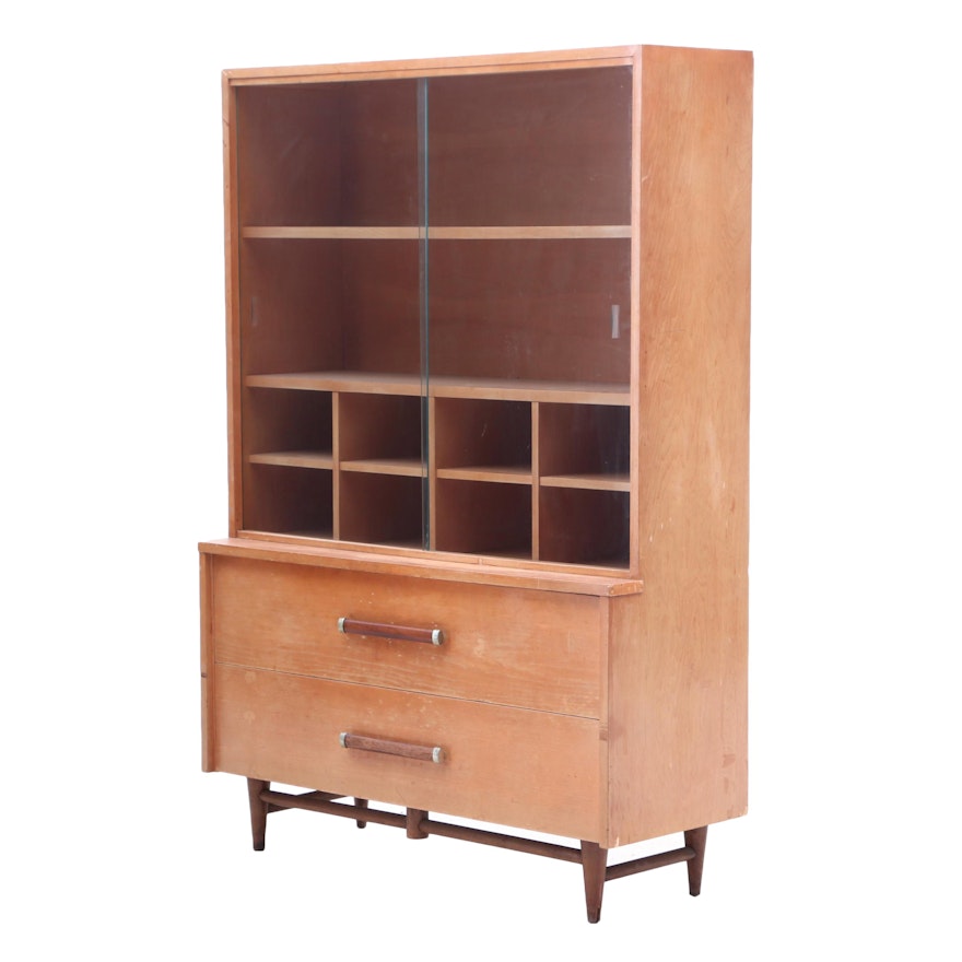 American of Martinsville Mid Century Modern China Cabinet