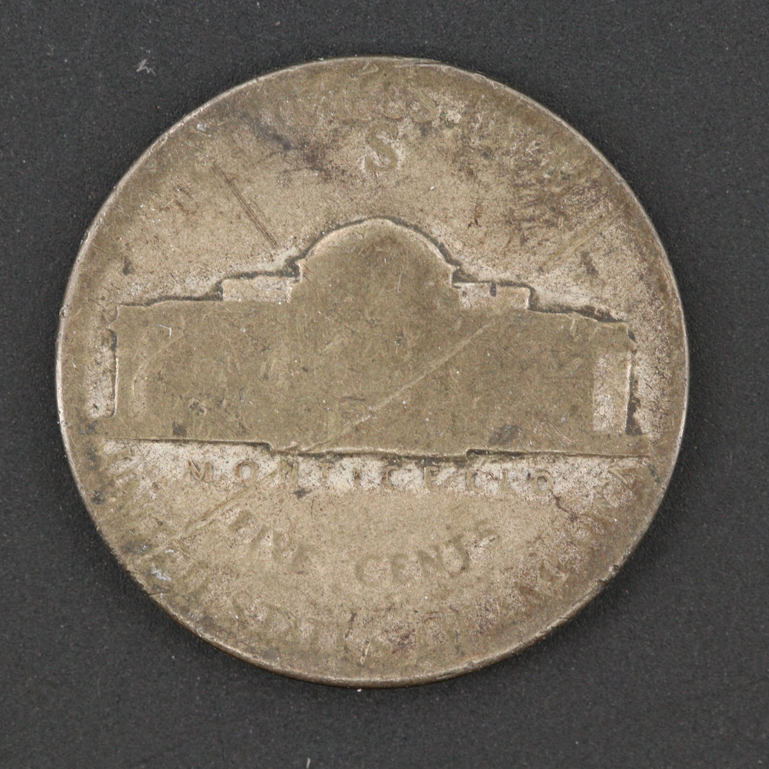 Thirty-One U.S. Coins and One U.S. Currency Note