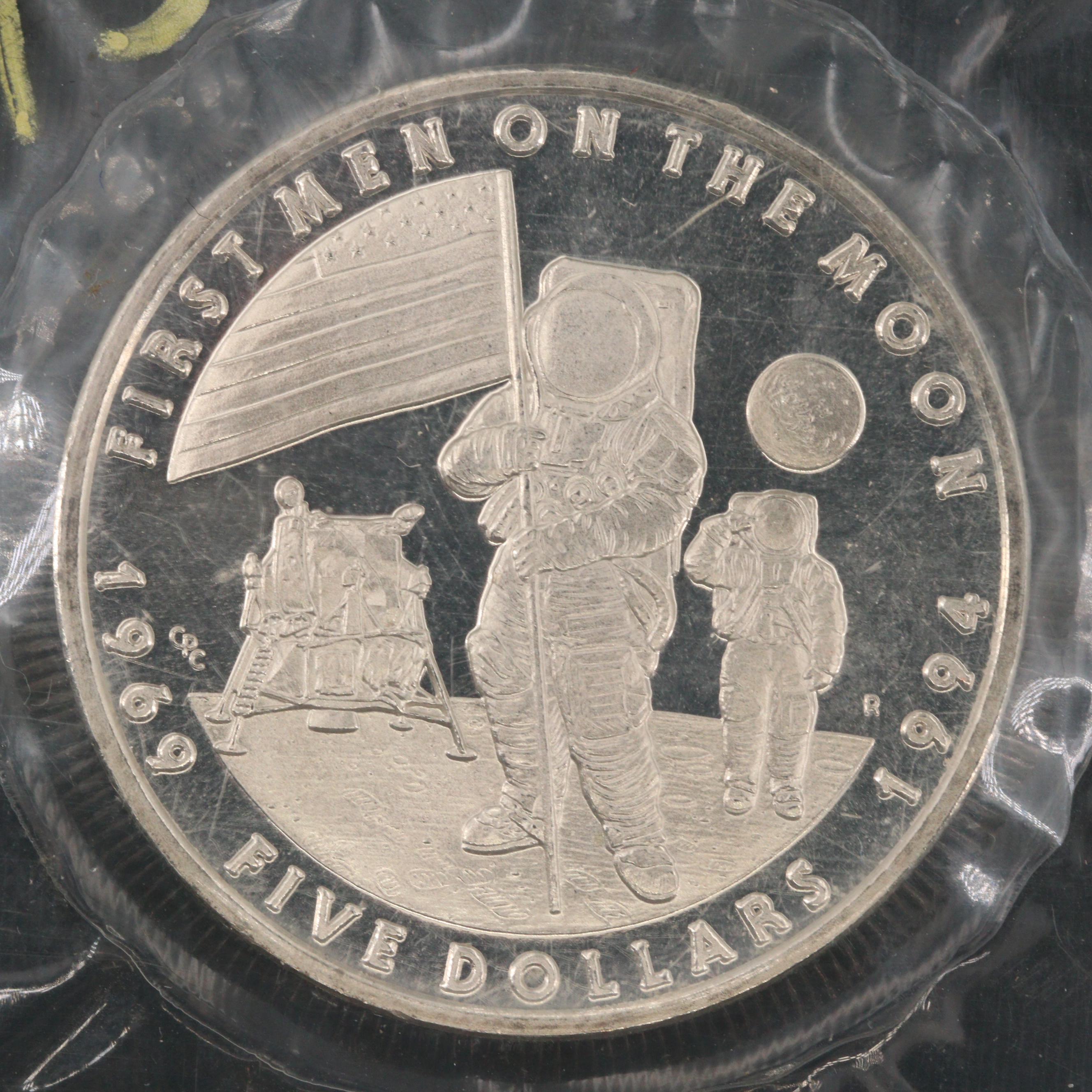 Thirty-One U.S. Coins and One U.S. Currency Note